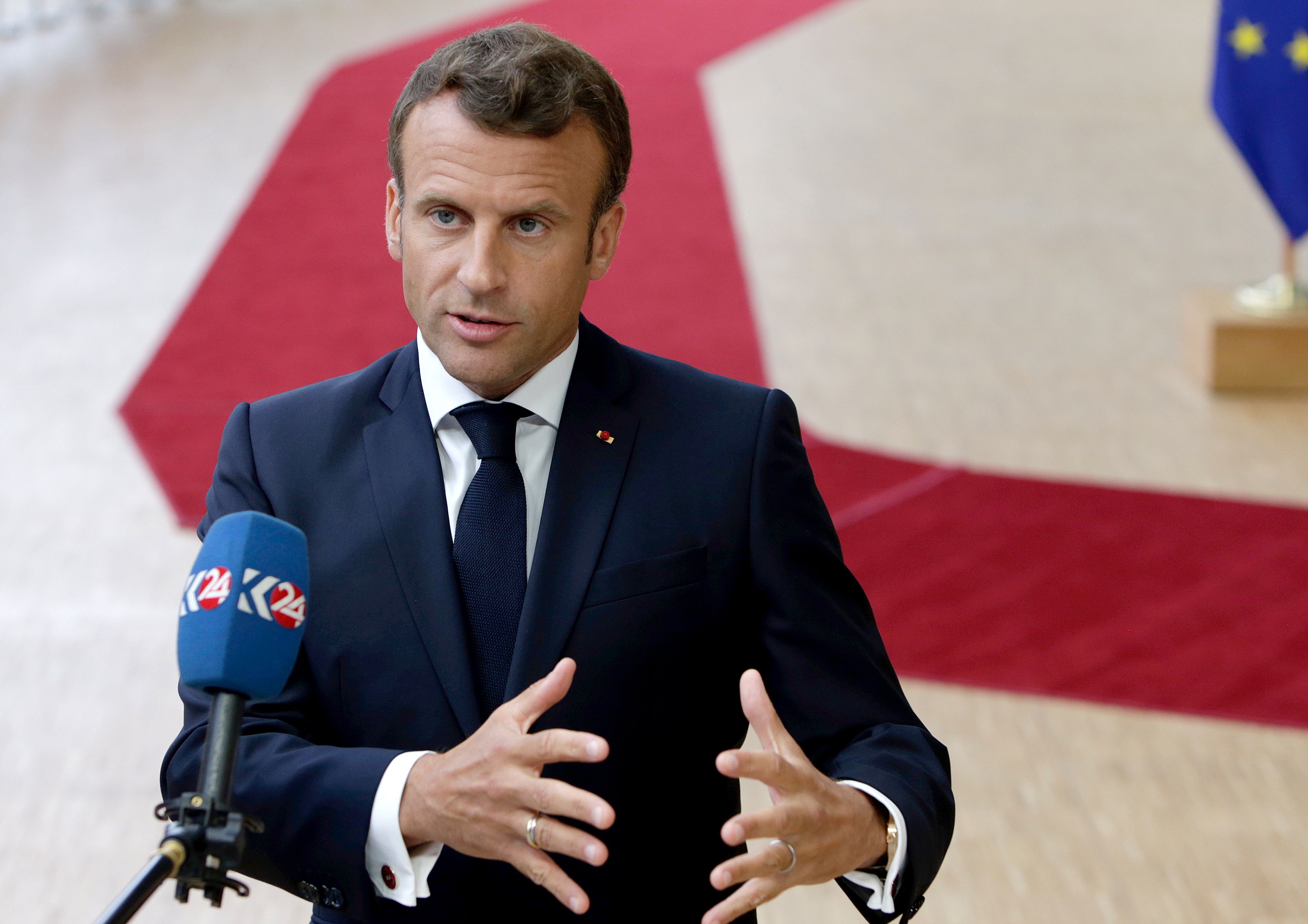 Qu'est Ce Que Macron A Dit Aujourd'hui Emmanuel Macron dit qu'il ira en Irak avant la fin de l'année