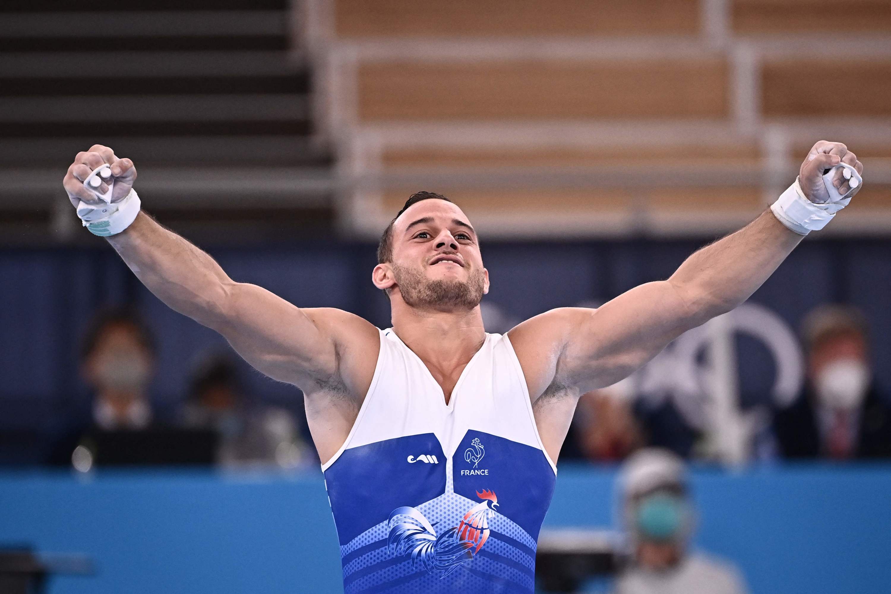 Gymnastique JO. Grosse déception pour le porte-drapeau Samir Aït-Saïd aux  anneaux, 4e du concours