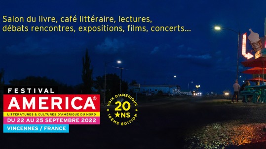 Le festival de littérature America de Vincennes revient en septembre