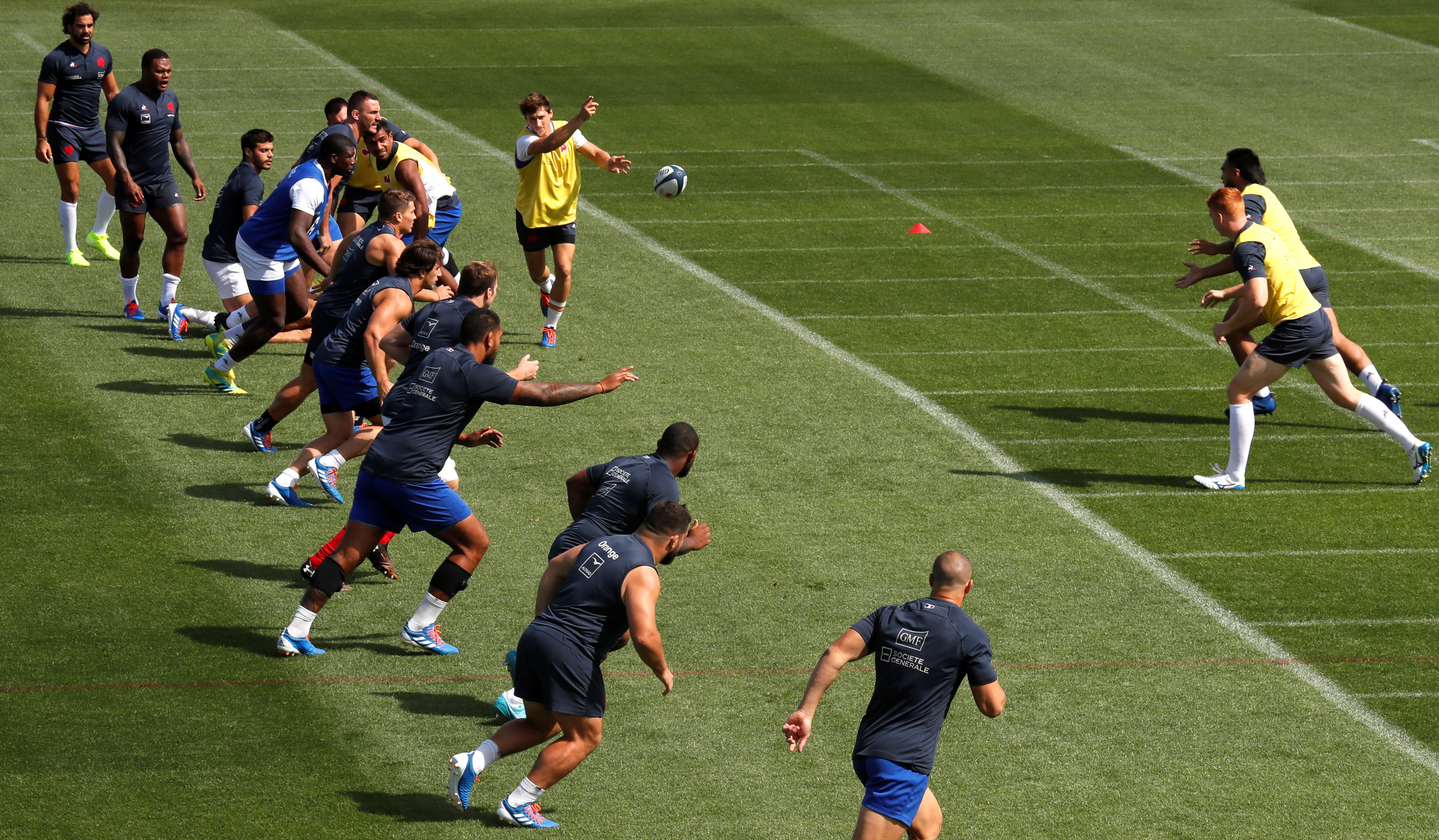 Rugby : le camp de base du XV de France à Rueil-Malmaison lors de la Coupe du monde 2023