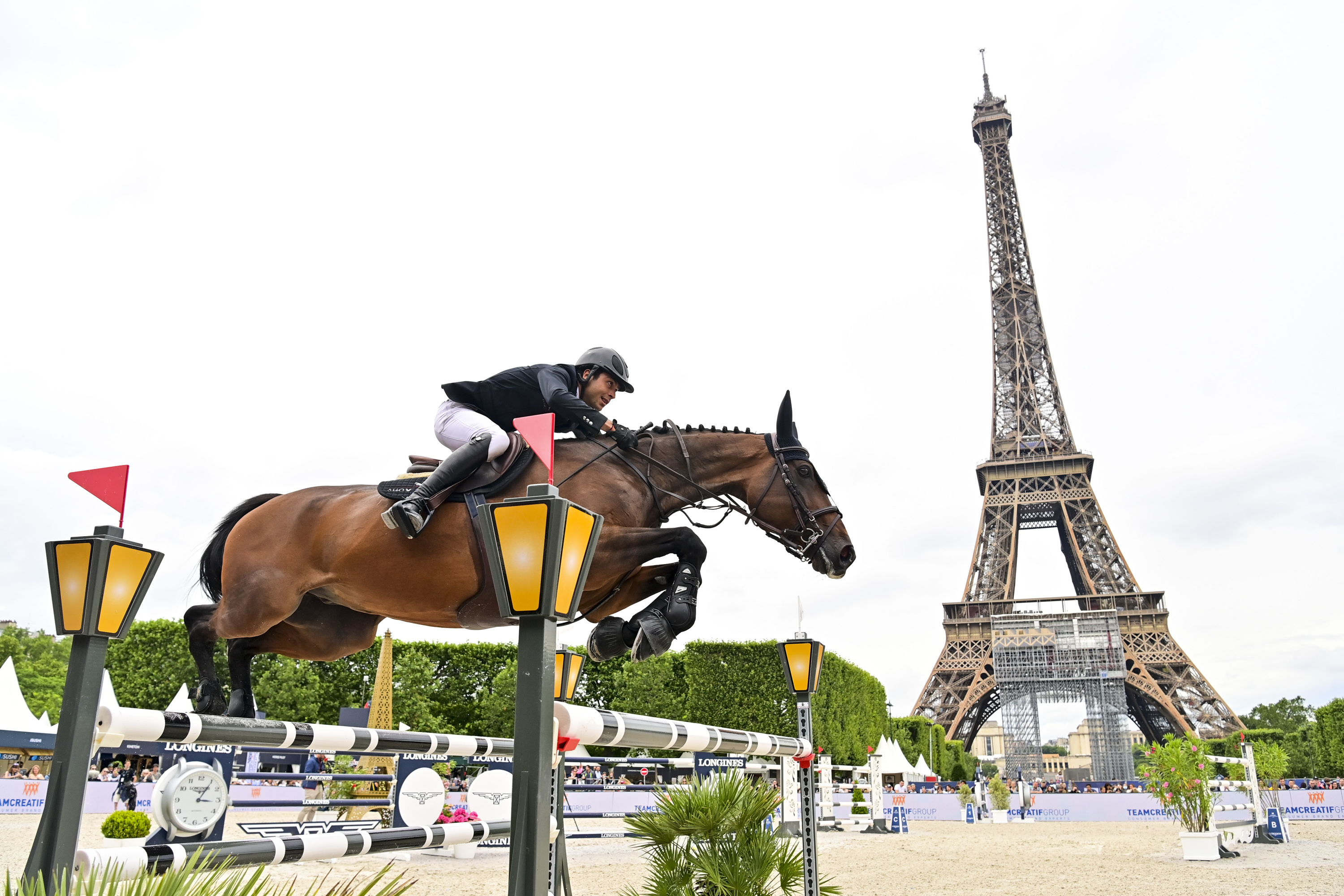 quitation les Fran ais en premi re ligne au Longines Paris