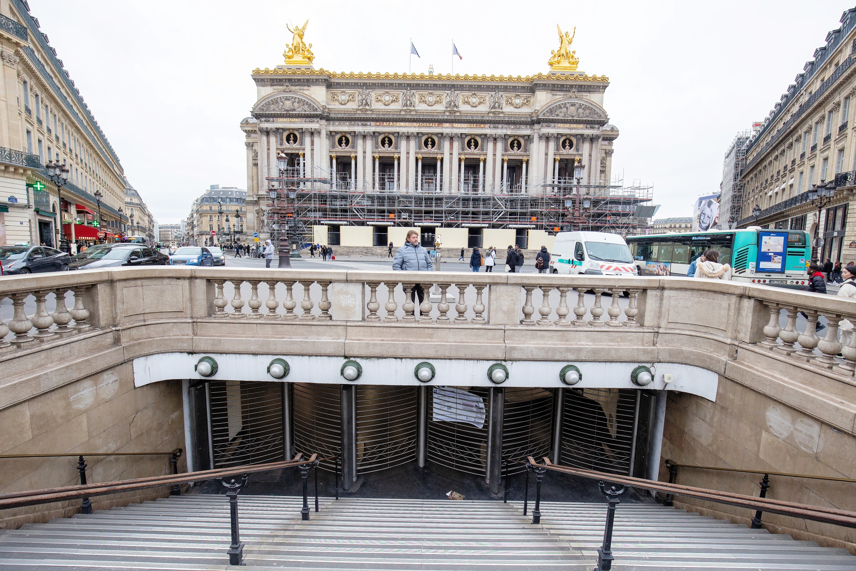 Le Palais Garnier va restaurer sa façade jusqu'à la fin 2024