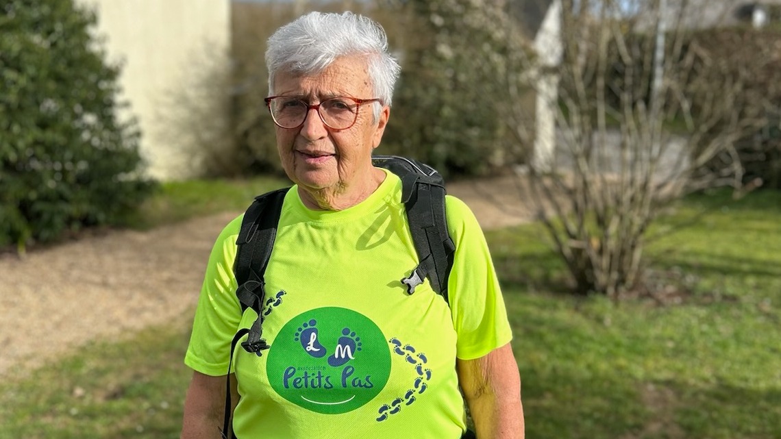 J'ai un mental d'acier ! : à 76 ans, cette habitante de Saint-Nazaire entame son troisième tour de France de 10.000 km... à pied