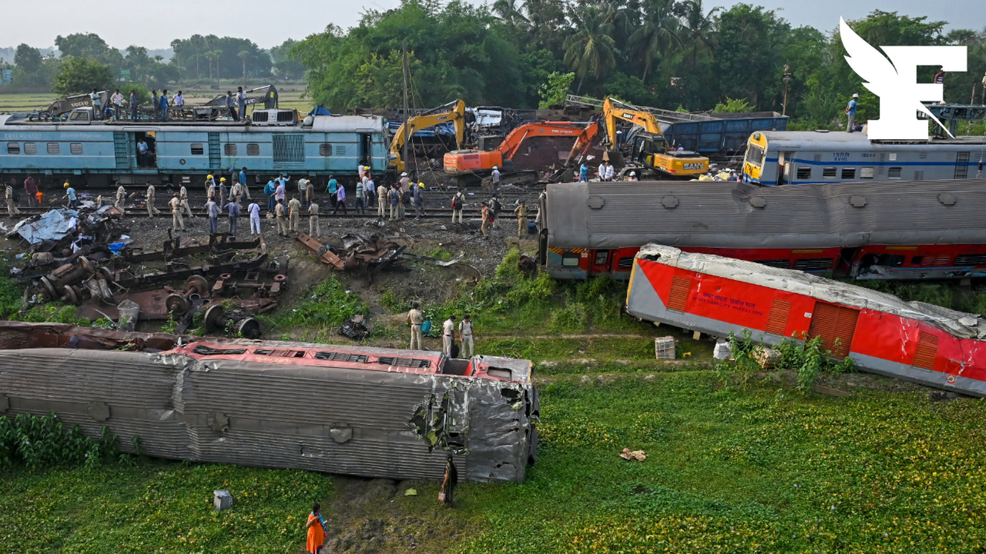 Catastrophe ferroviaire en Inde : un problème de signalisation électrique à l'origine de l'accident