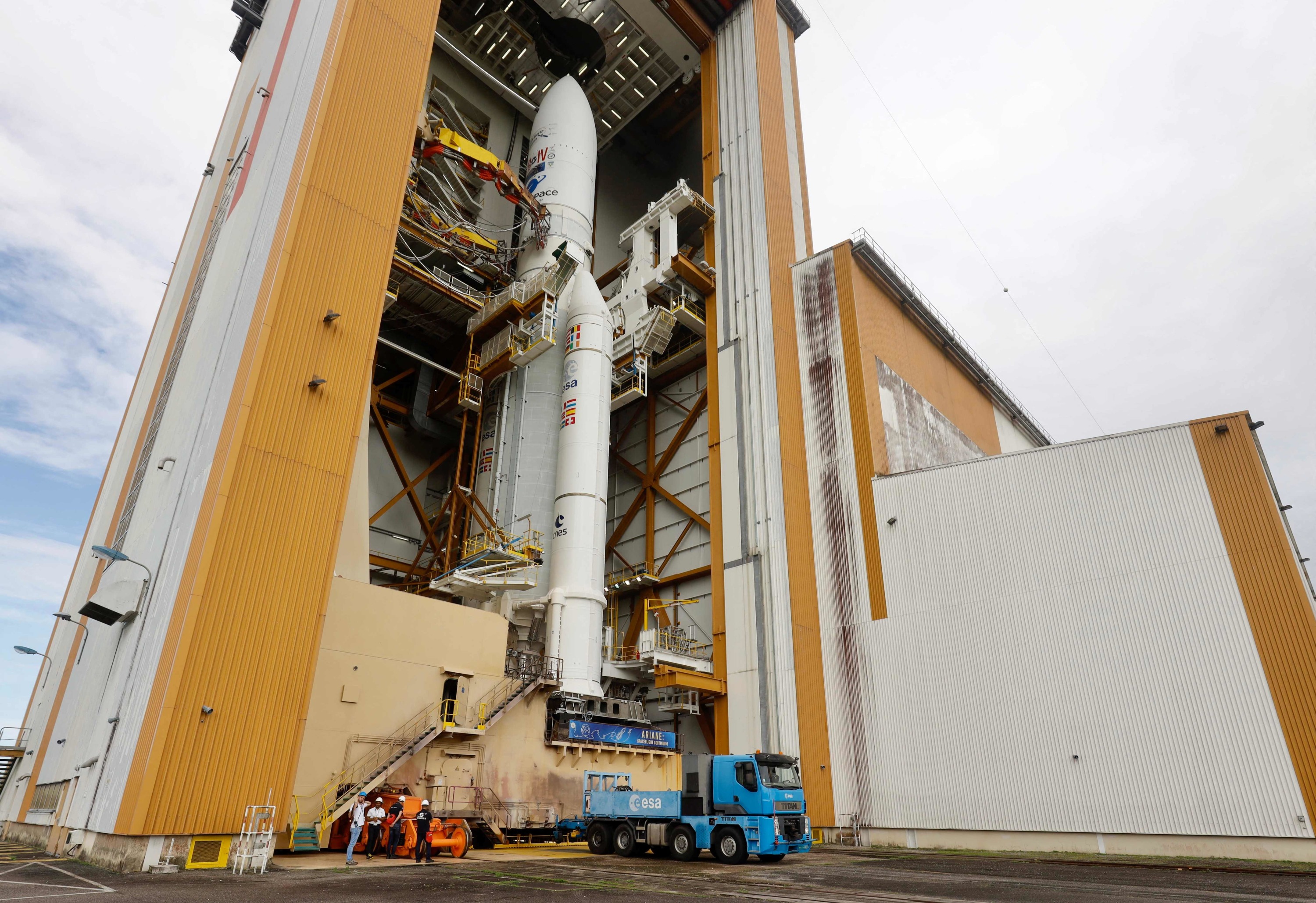 Une fusée Ariane décolle de Kourou 44 jours après la date prévue 