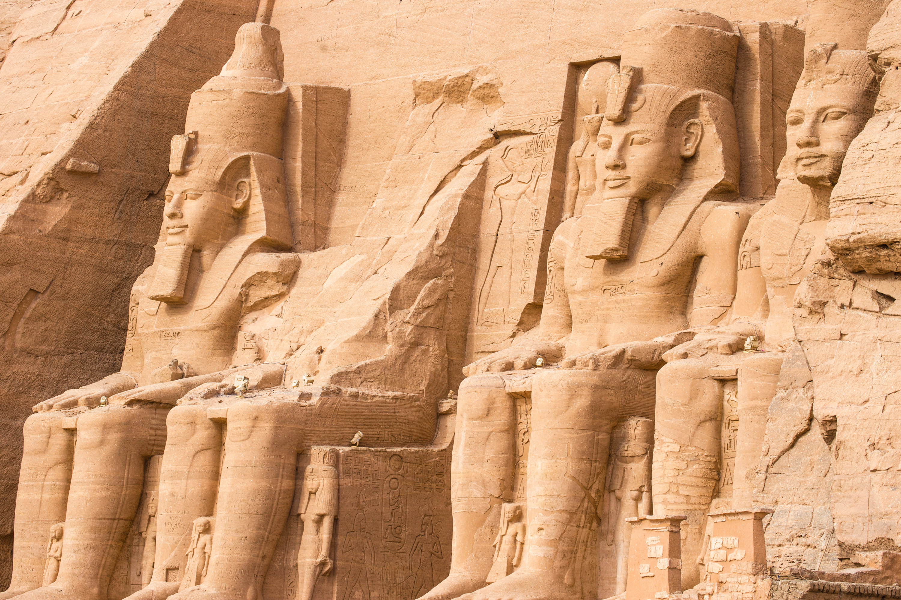 Egypte ancienne Statue fragmentaire de Panemerit du regne de
