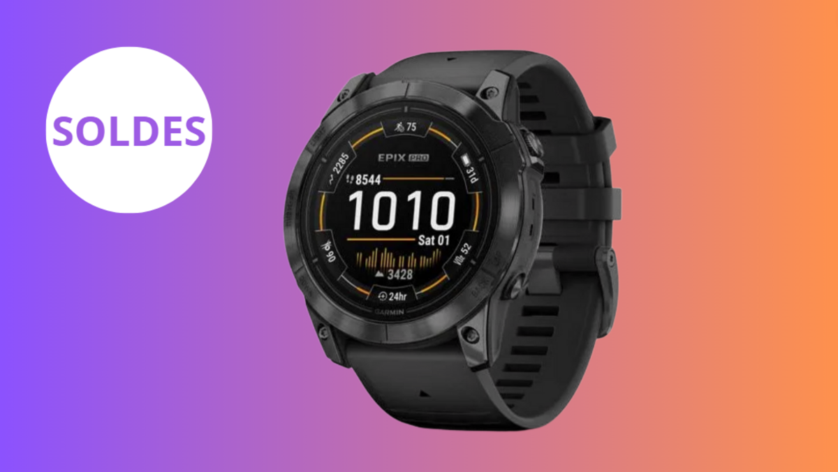  la montre connectée Garmin Epix Pro est -11% pendant les soldes !  C'est le moment d'en profiter.