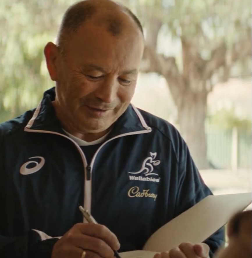 Rugby : la publicité hilarante d'Eddie Jones pour les Wallabies (vidéo)