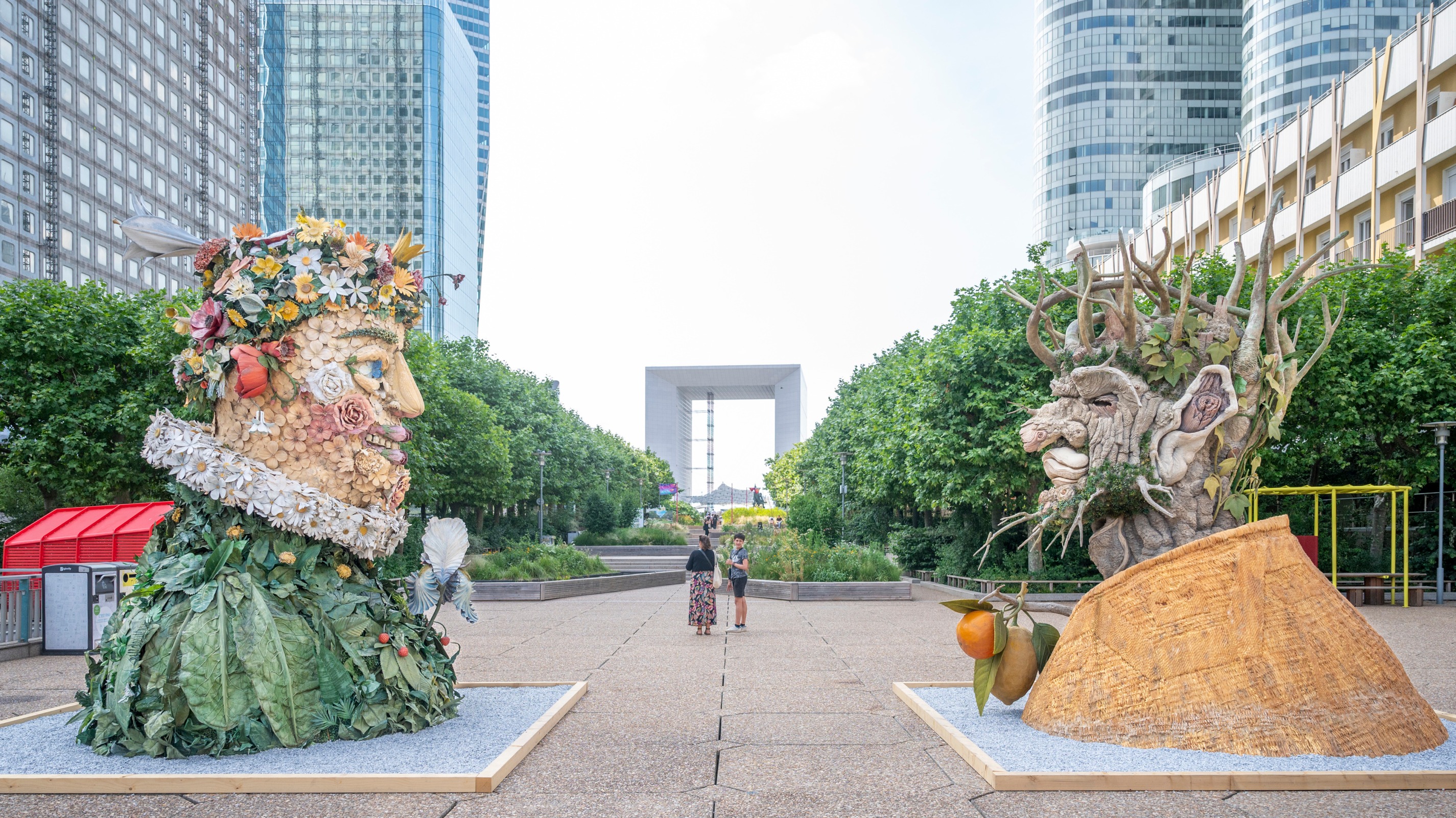 L'exposition Les Extatiques donne des couleurs à La Défense