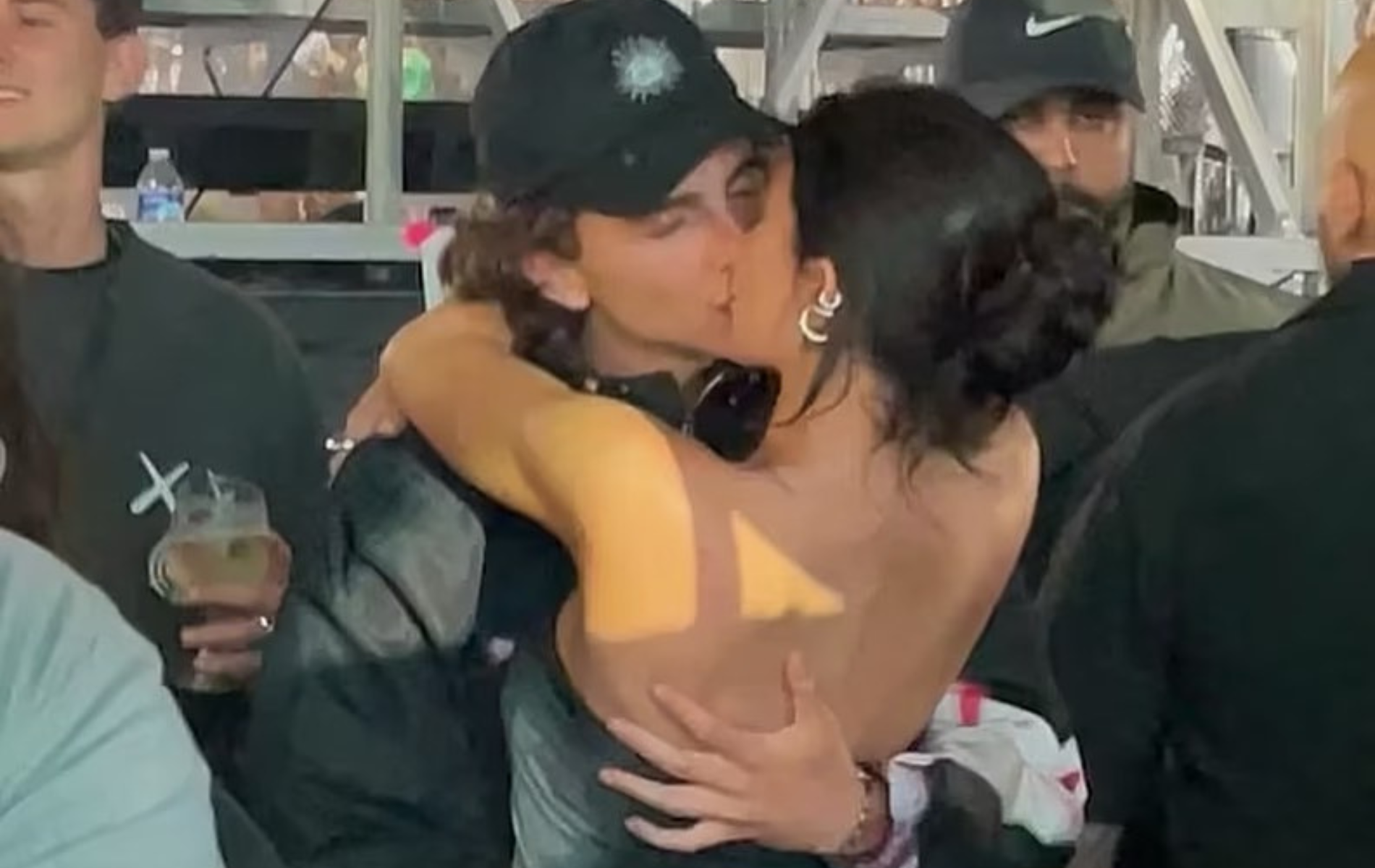 Timothée Chalamet et Kylie Jenner, le baiser qu'on n'attendait pas