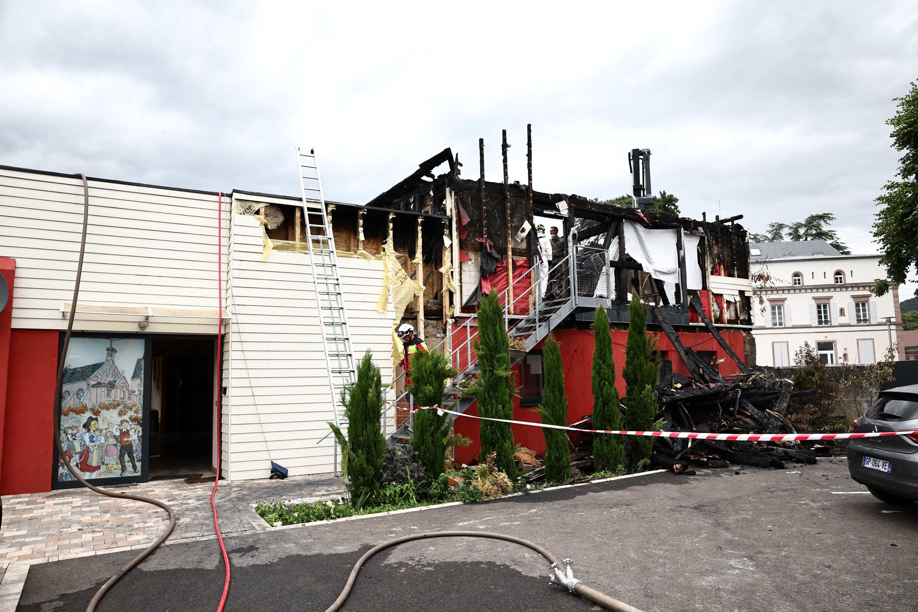 Incendie d'un gîte à Wintzenheim : la mairie perquisitionnée