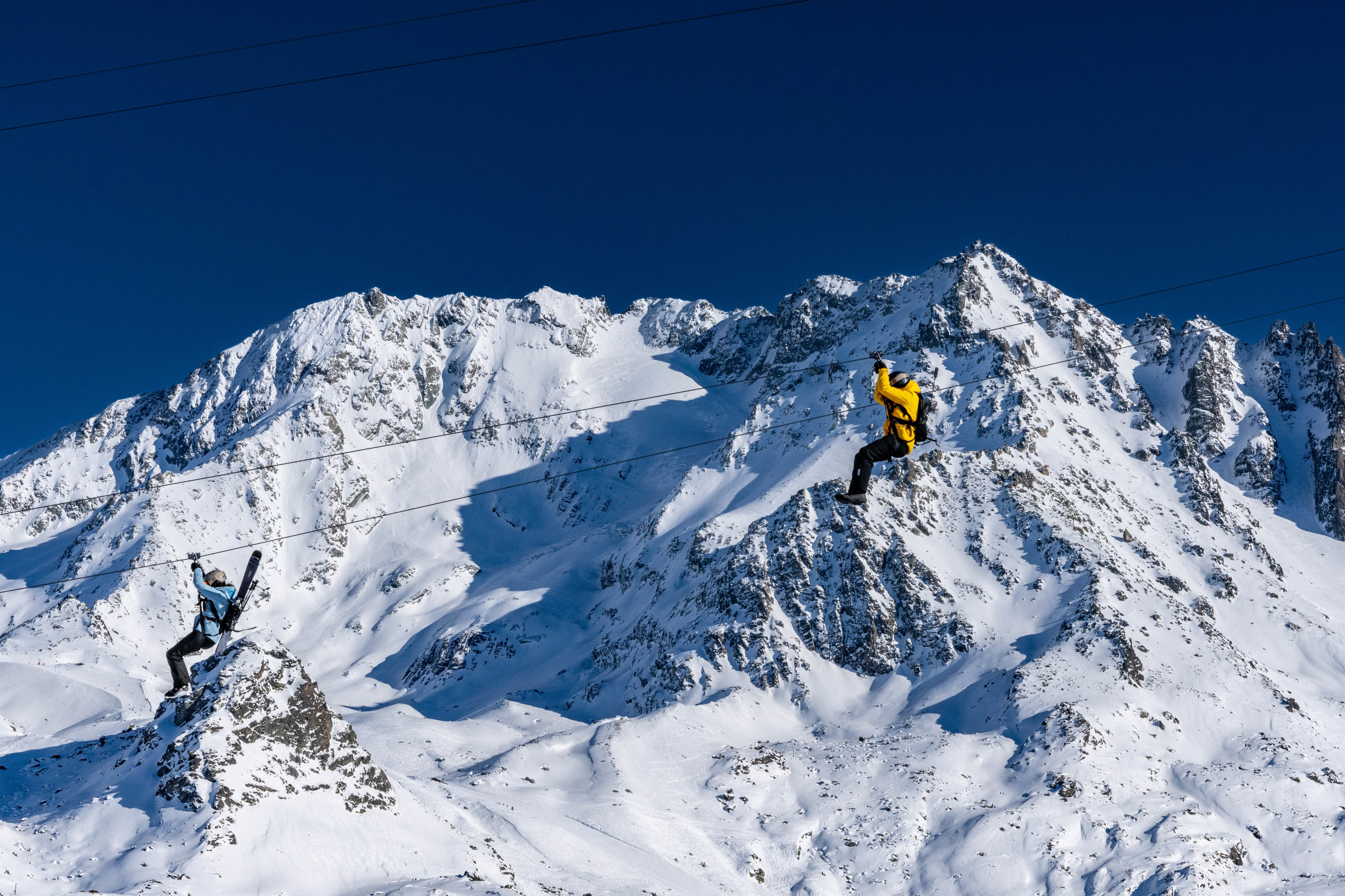 Val Thorens. Beaucoup d'enfants à la première édition de la