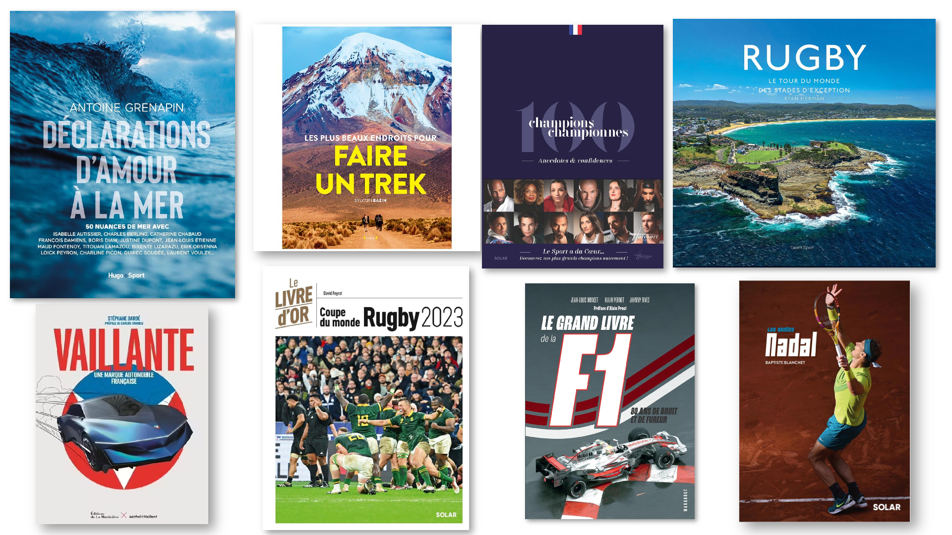 Jeux Olympiques, rugby, rétros : les livres sport de l'année 2023 - L'Équipe
