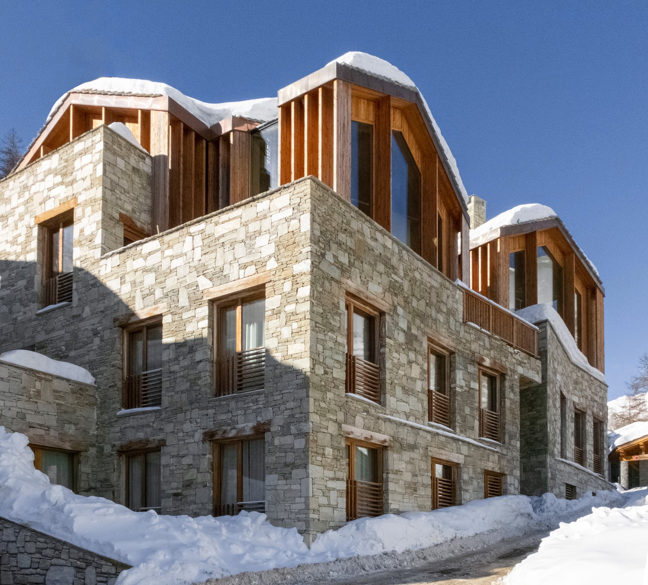 Le plus beau chalet de ski du monde se trouve dans une station