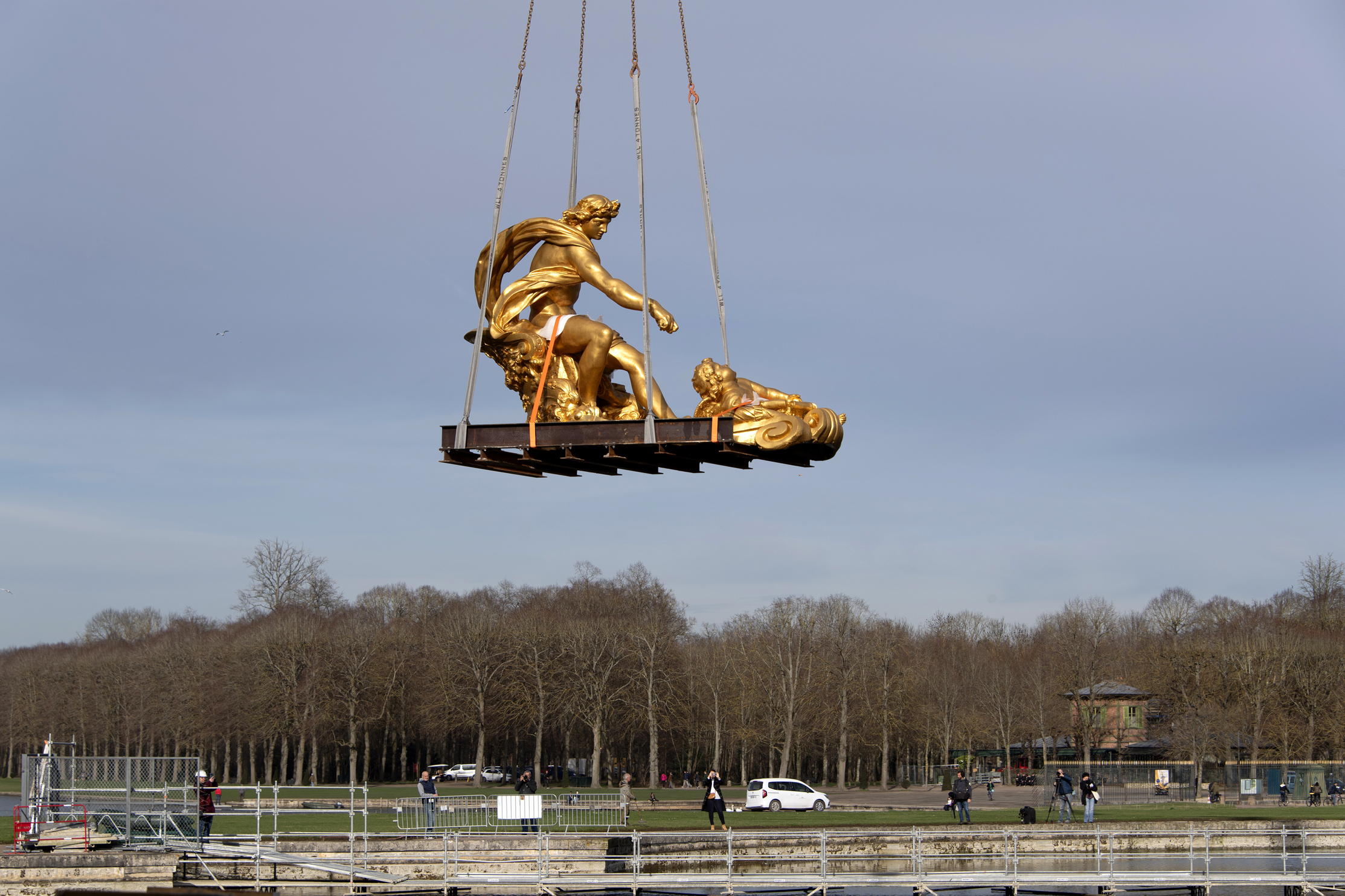 Pour les JO, Versailles retrouve son célèbre bassin d'Apollon