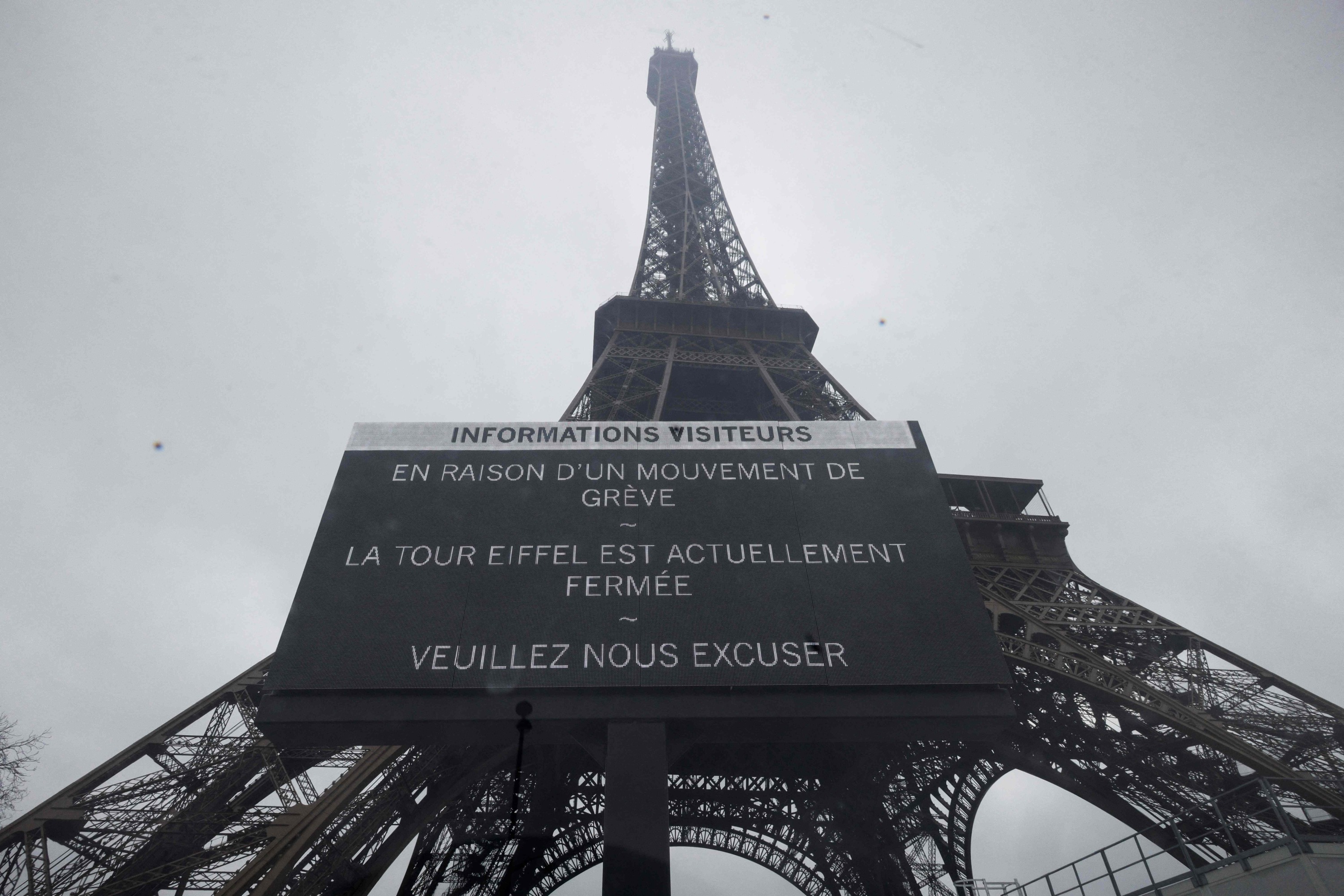 Grève à la tour Eiffel : à combien s’élève le manque à gagner pour la Dame de Fer ?