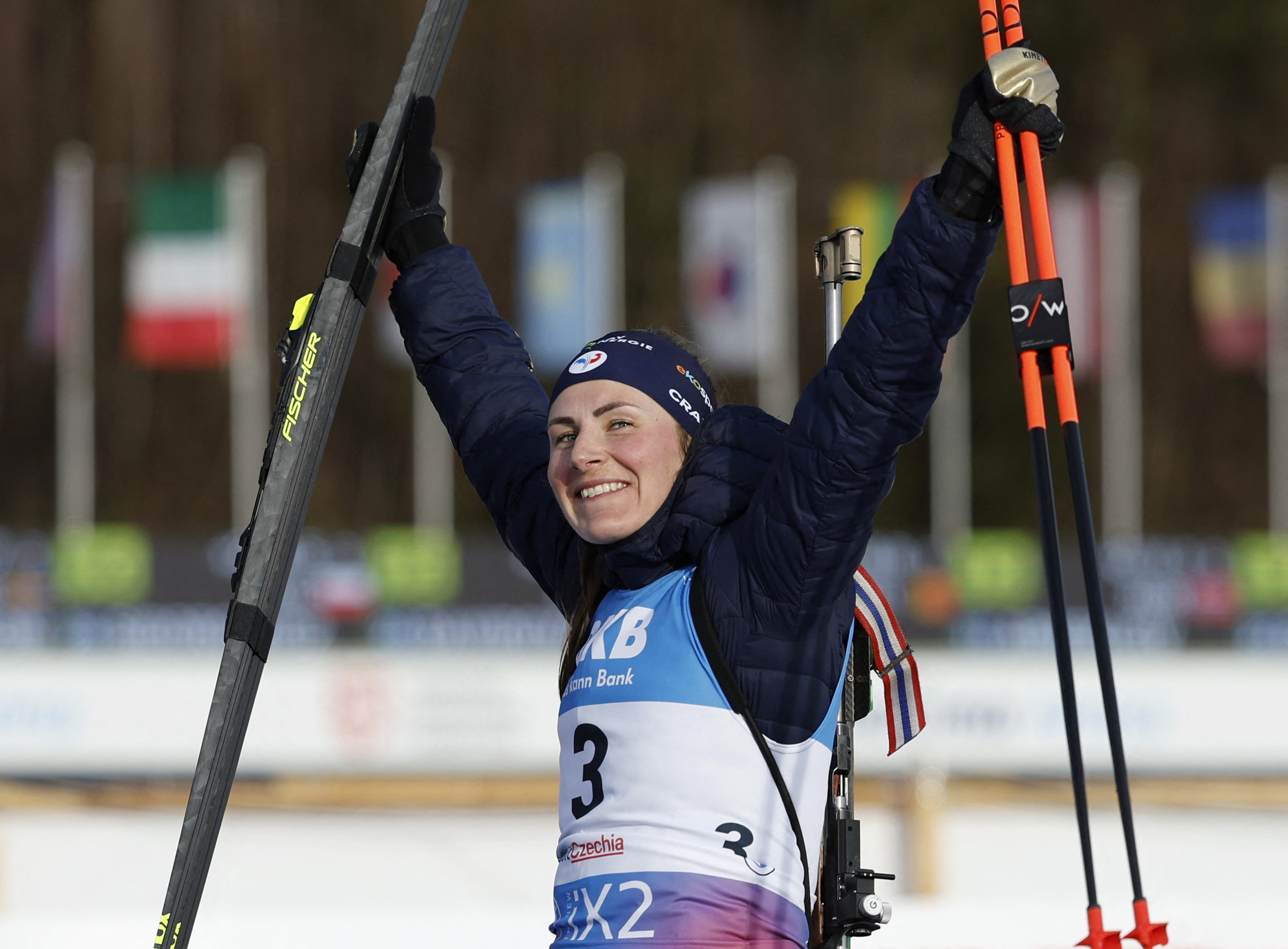 Biathlon : cinquième succès de la saison pour Braisaz-Bouchet, victorieuse du sprint à Soldier Hollow