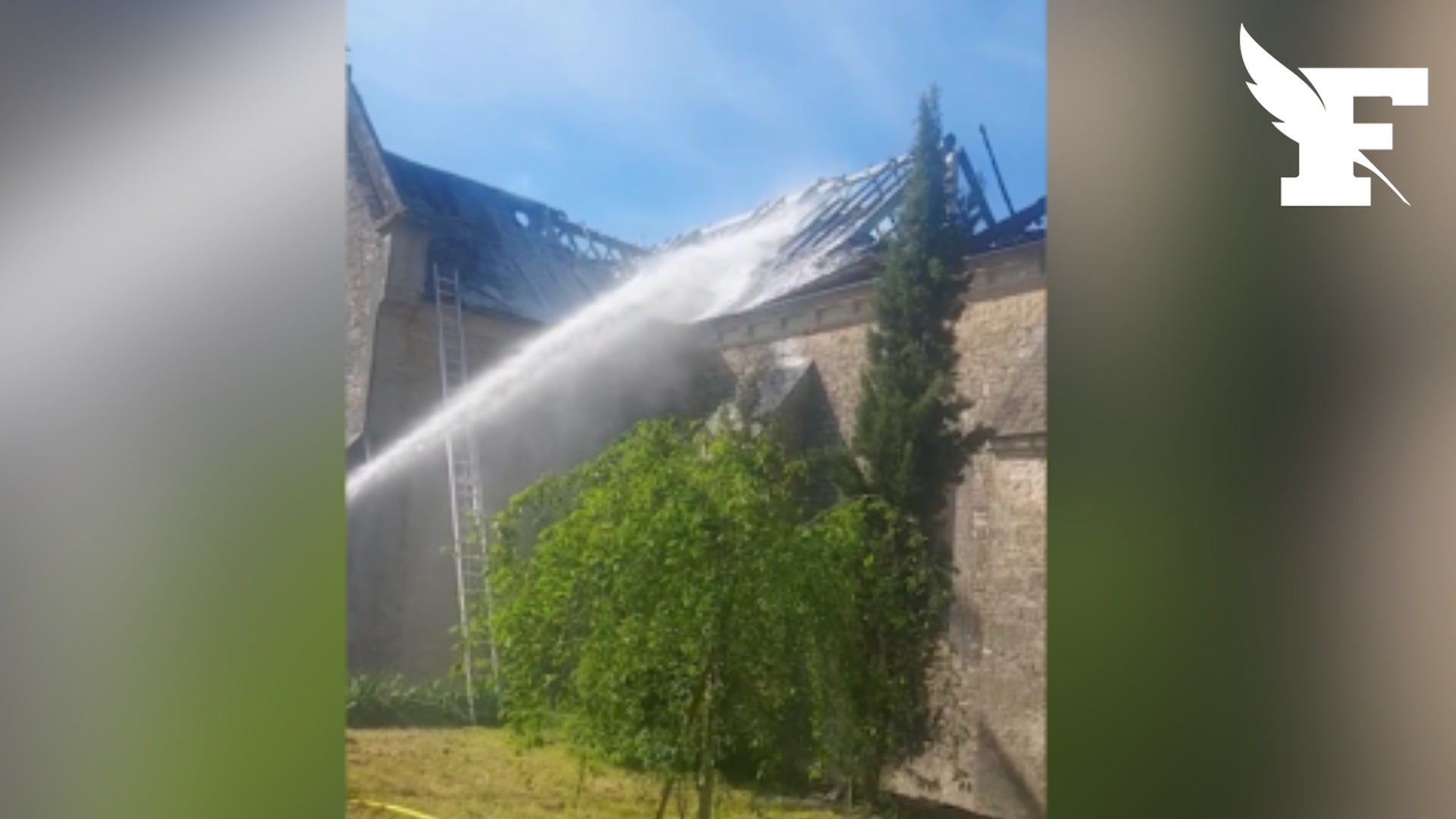 Charente: Des dégâts irrémédiables après l’incendie de l’église de Bioussac, déplore le maire
