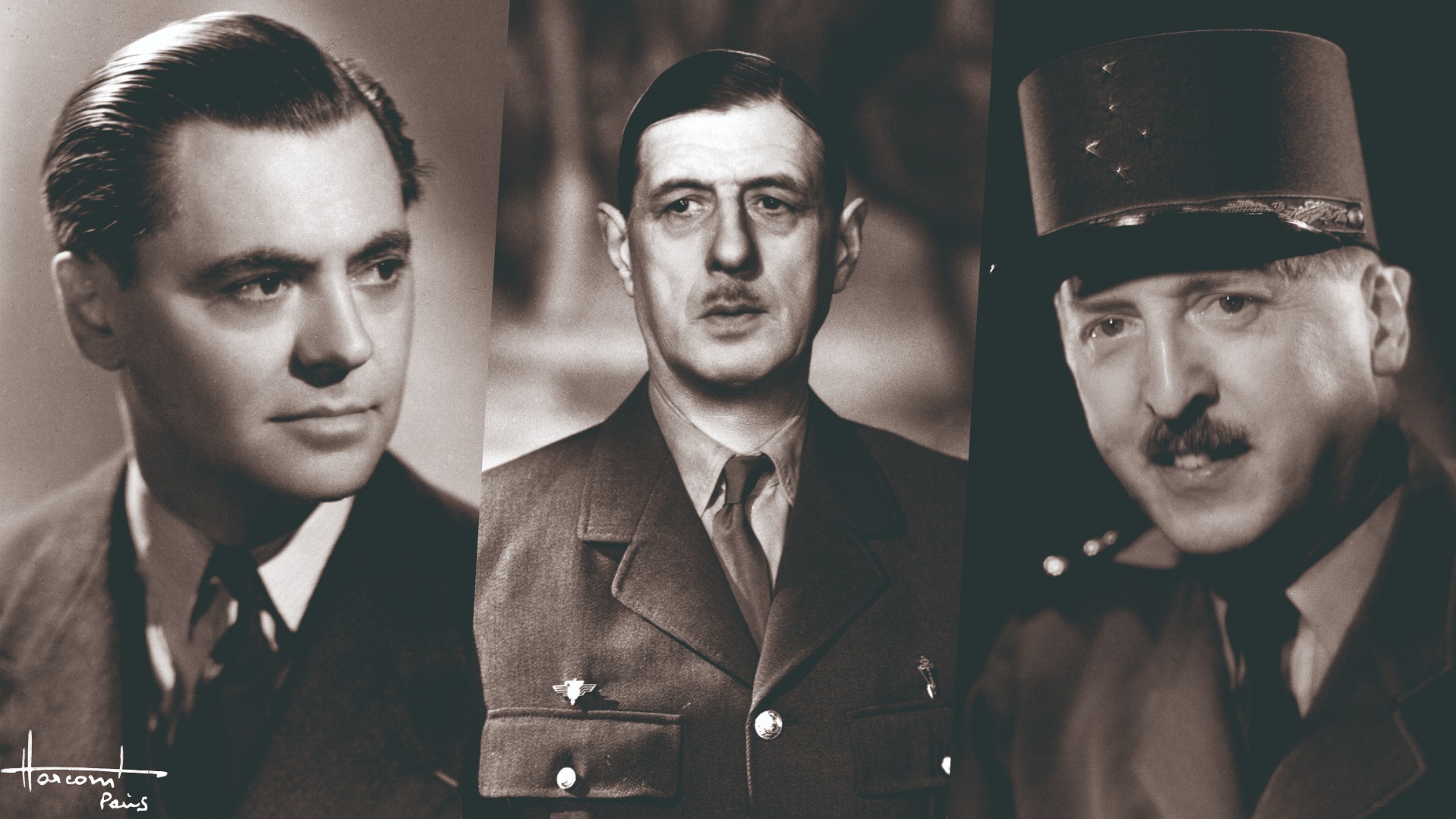 Jean Moulin, de Gaulle et les autres… Sous l'objectif du mythique Studio Harcourt, les visages des compagnons de la Libération