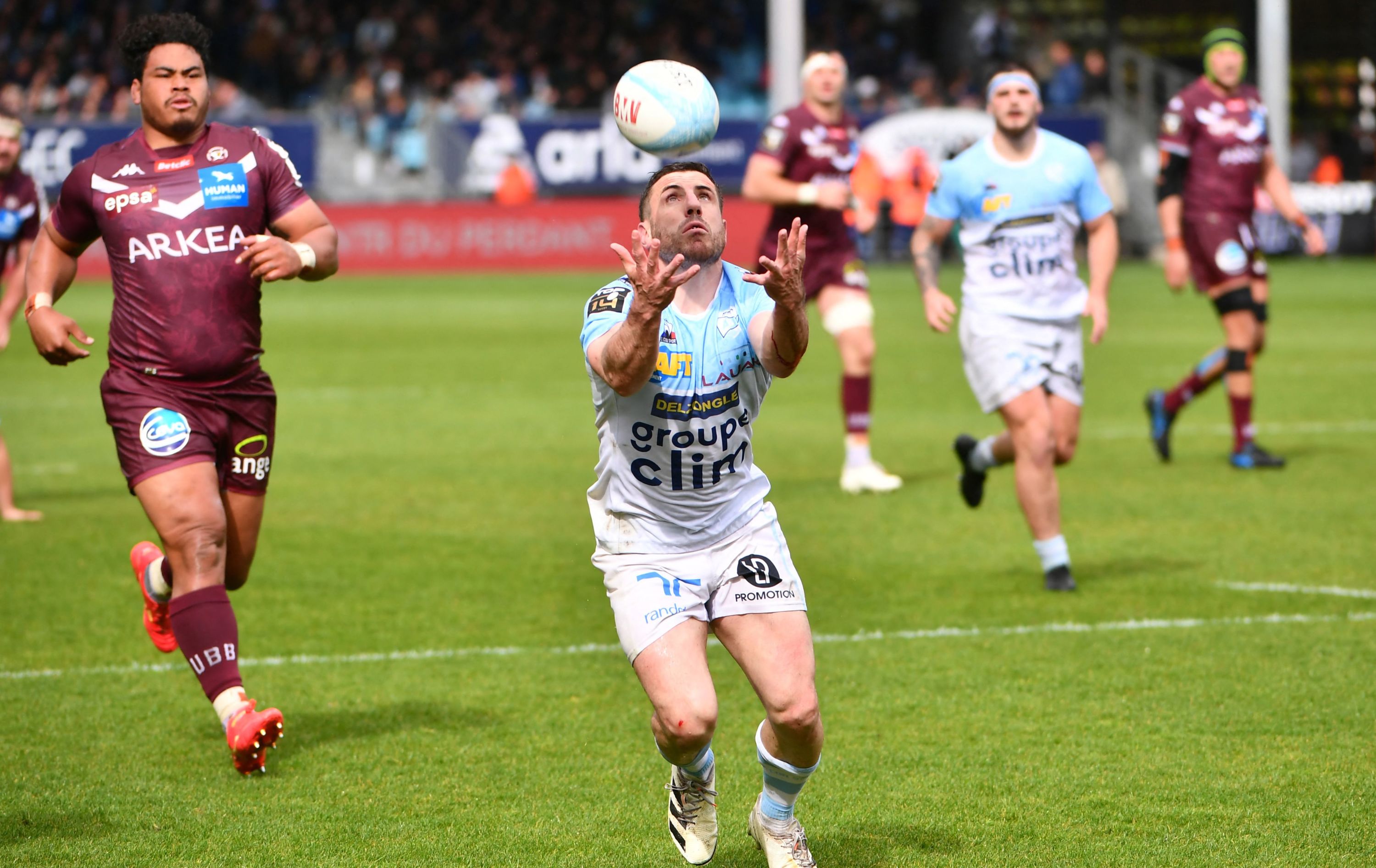 Top 14 : fin de saison pour les Bayonnais Rouet et Mori