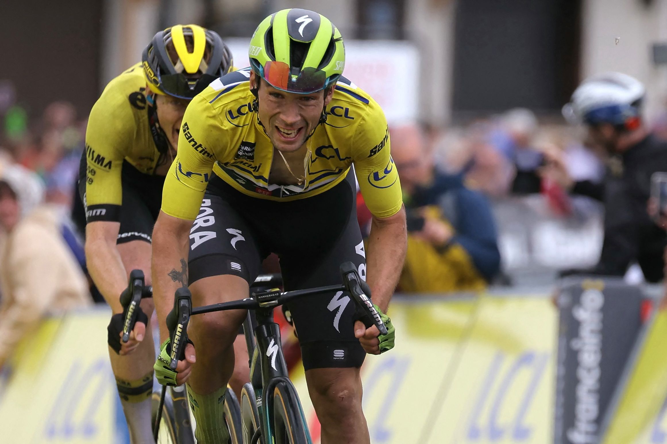 Dauphiné : Roglic remporte l'étape-reine à Samoëns, Evenepoel sombre