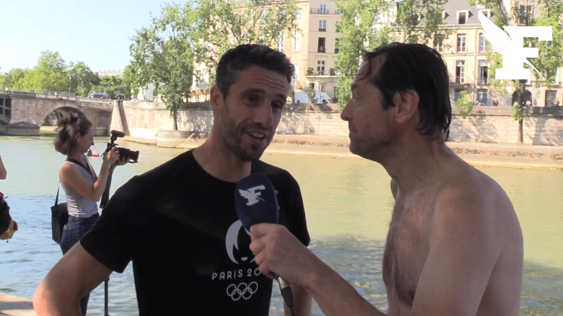 Paris 2024 : « On a toujours été assez sereins », assure Tony Estanguet  après sa baignade dans la Seine