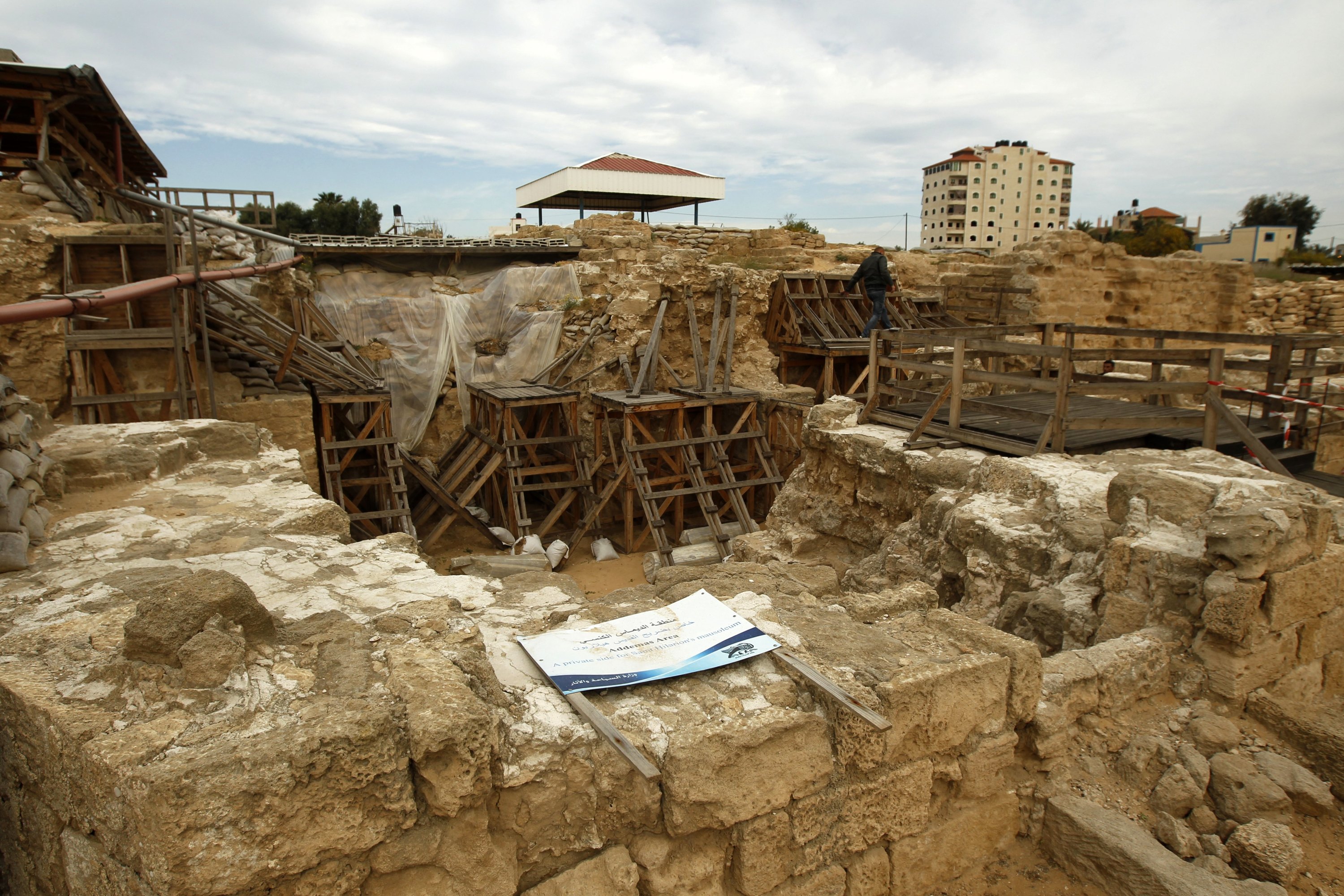 Gaza : les vestiges du monastère de Saint-Hilarion inscrits au patrimoine mondial en péril par l’Unesco