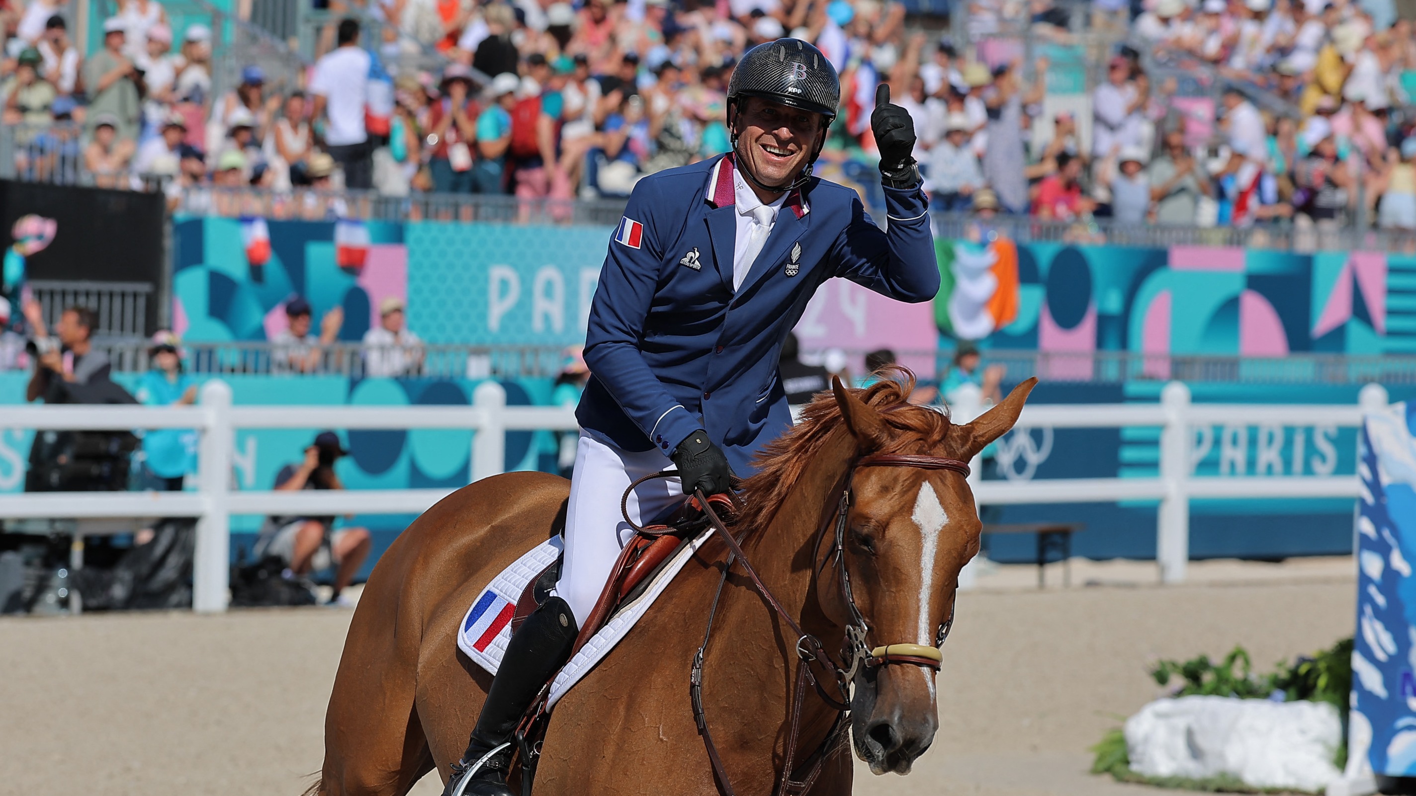 JO - Equitation : Julien Épaillard au grand galop vers une médaille à Versailles