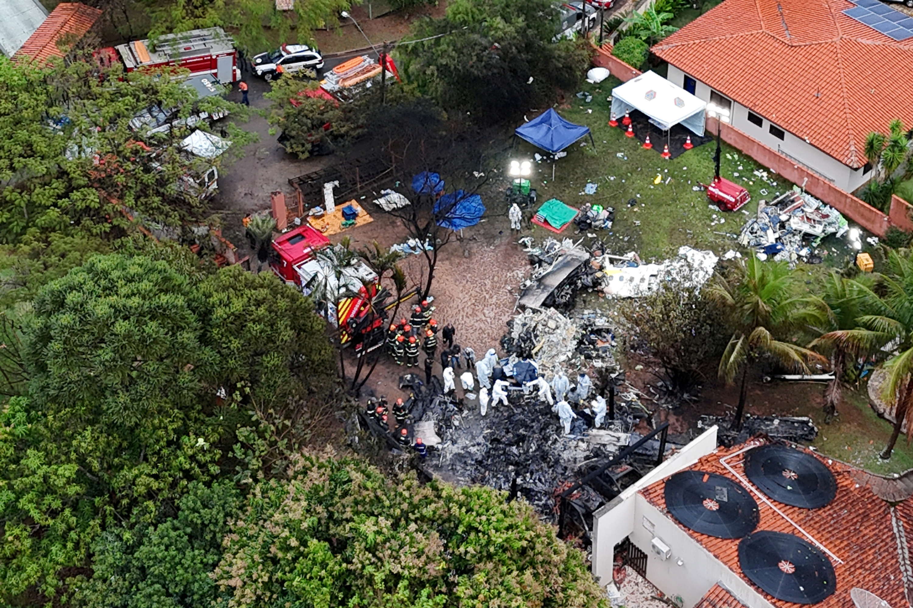 Crash au Brésil: un passager raconte comment il a échappé au pire en se trompant de porte d’embarquement