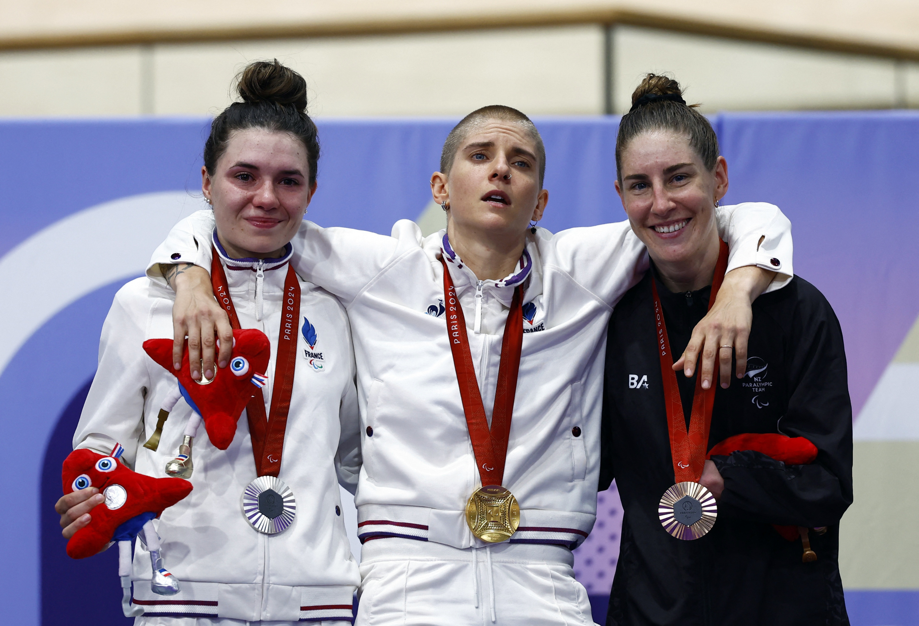 Jeux paralympiques : «J'ai dit Les filles ne partez pas, sinon je tombe !», raconte Marie Patouillet, médaillée d'or prise de malaise