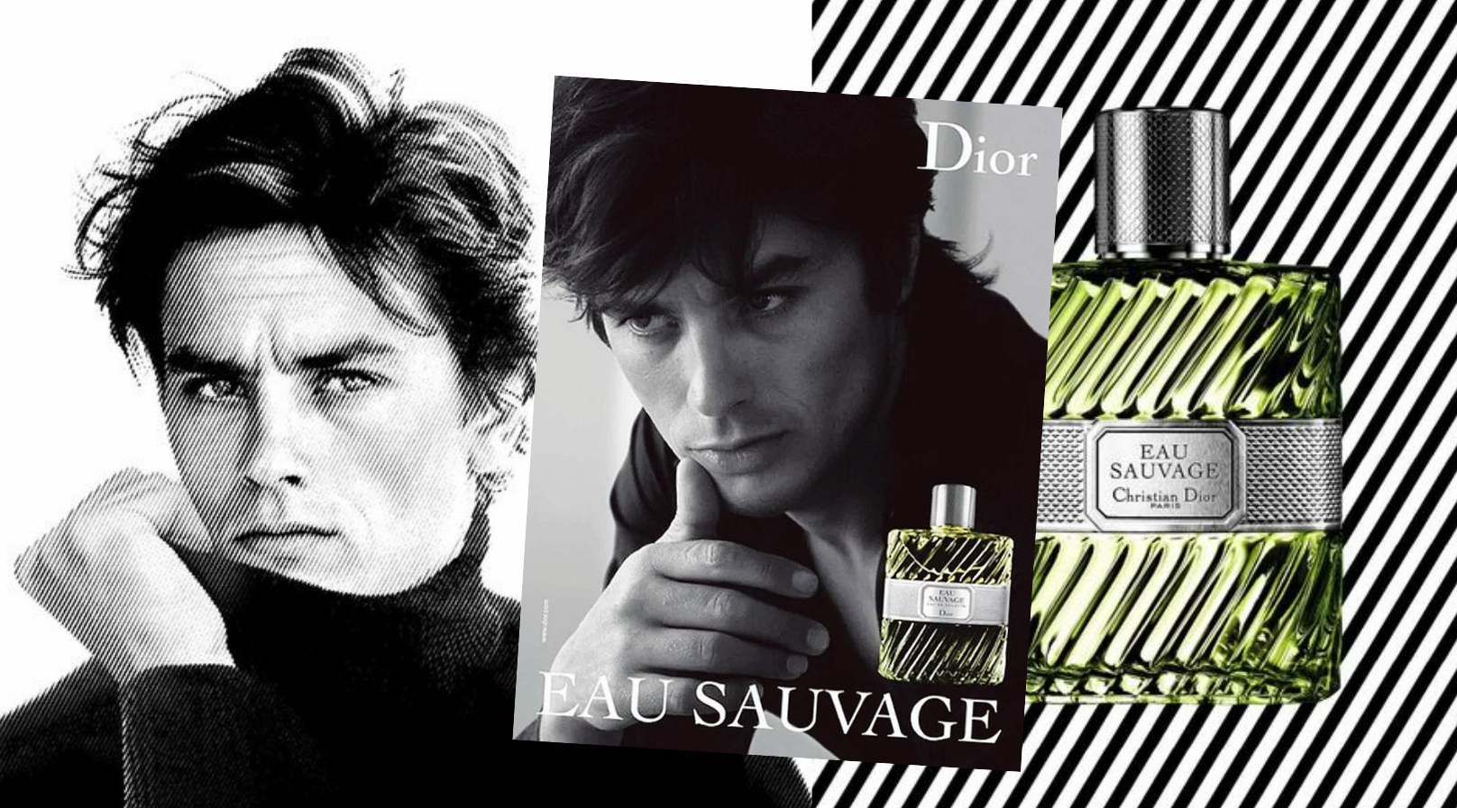 Eux c est l eau. Moi je suis le sauvage ce jour ou Alain Delon parlait du parfum Dior