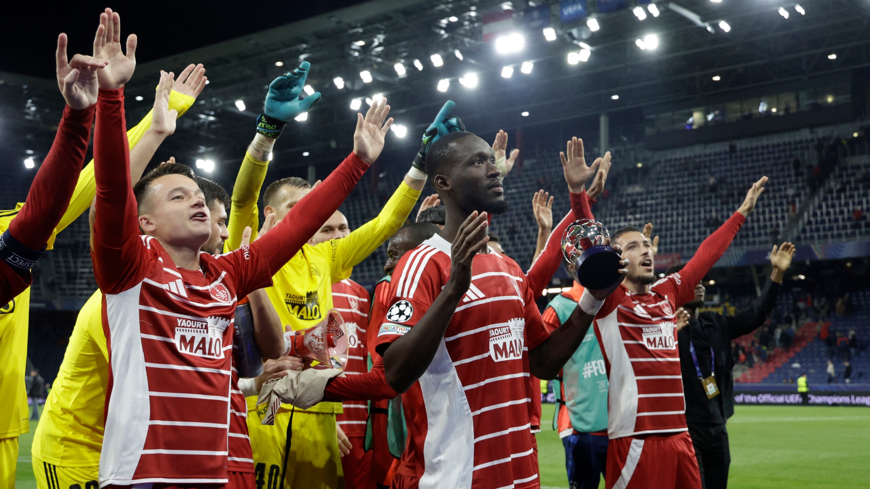 Ligue des champions : en vidéo, le résumé du festival de Brest à Salzbourg