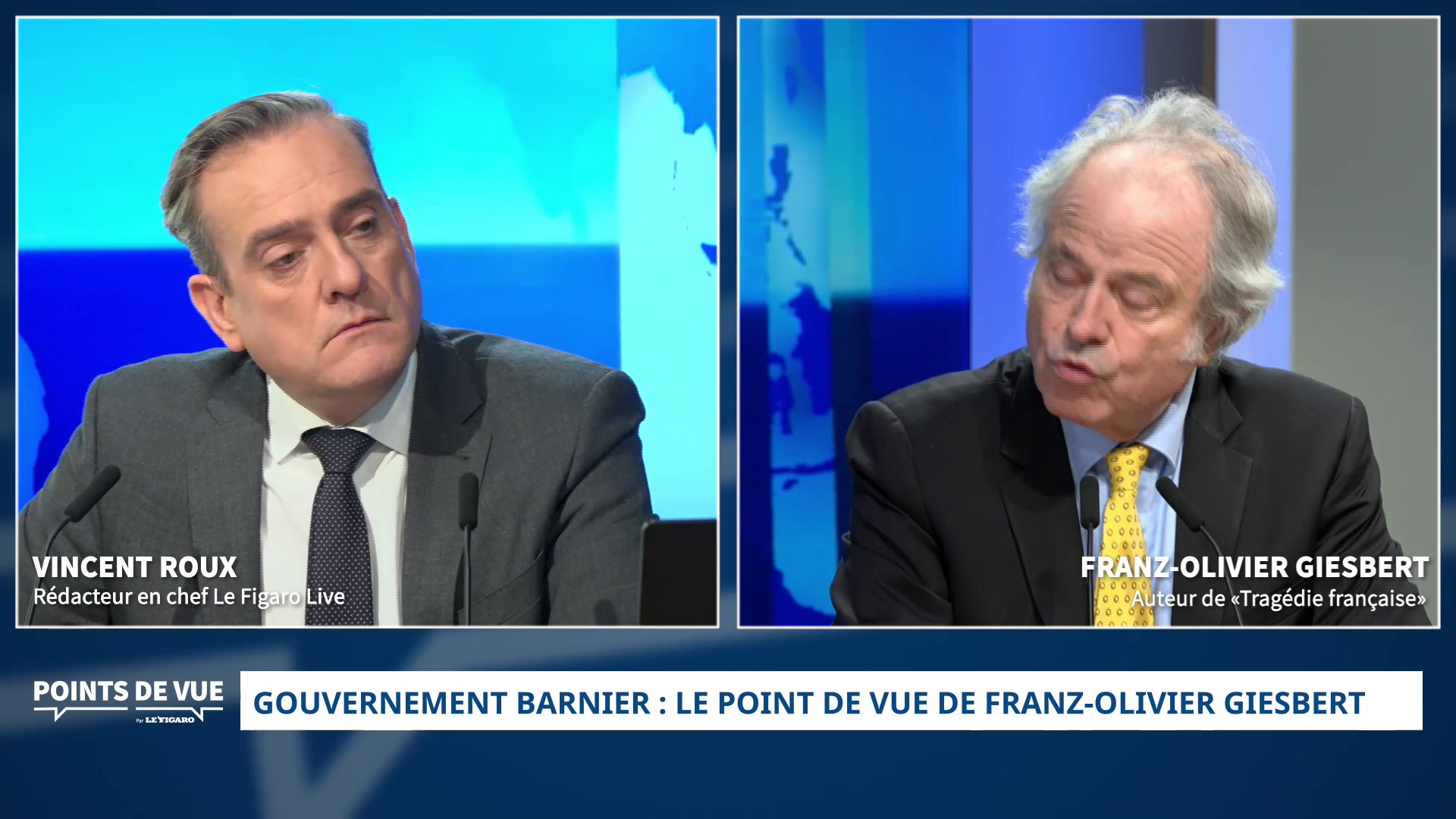 «Classe», «intelligent» : Franz-Olivier Giesbert à la rescousse de Bruno Retailleau après la polémique sur l’État de droit