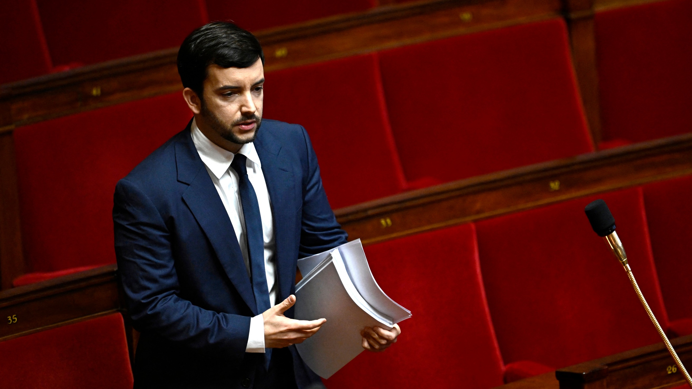 «Nous n’avons jamais fait preuve d’hypocrisie» : Jean-Philippe Tanguy justifie le vote du RN contre l’abrogation de la réforme des retraites