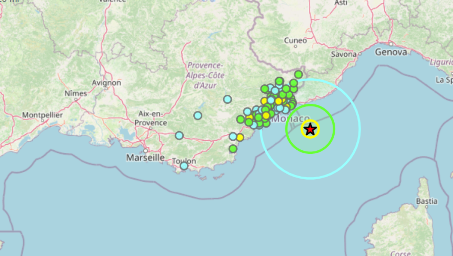 «La maison a tremblé», «un gros boum» : la Côte d’Azur secouée par un séisme de magnitude 4