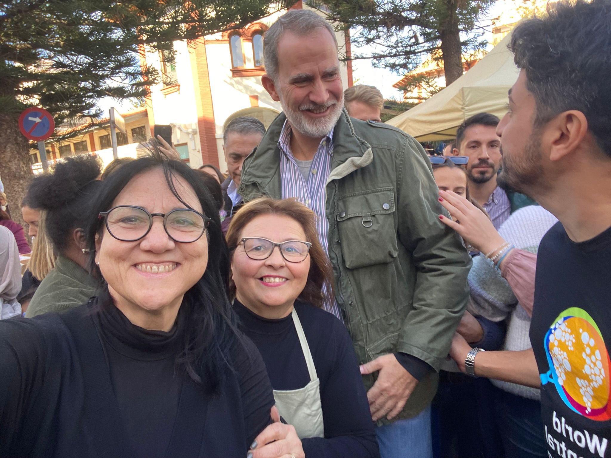 Le roi et la reine d’Espagne font une nouvelle visite surprise dans la région de Valence, sur les lieux des inondations