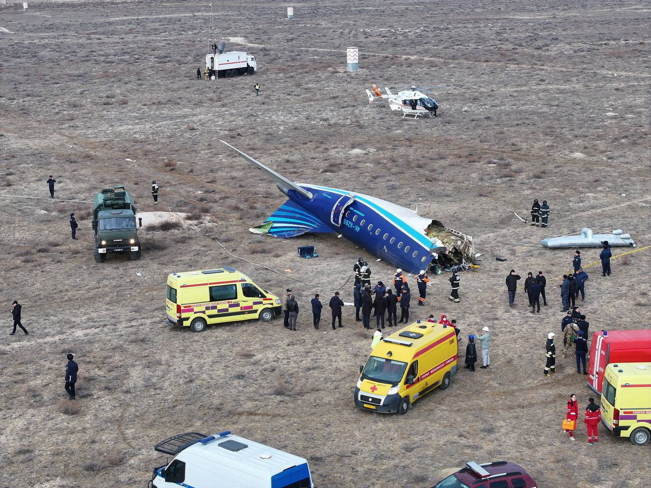 Kazakhstan : ce que l’on sait du crash de l’avion d’Azerbaijan Airlines