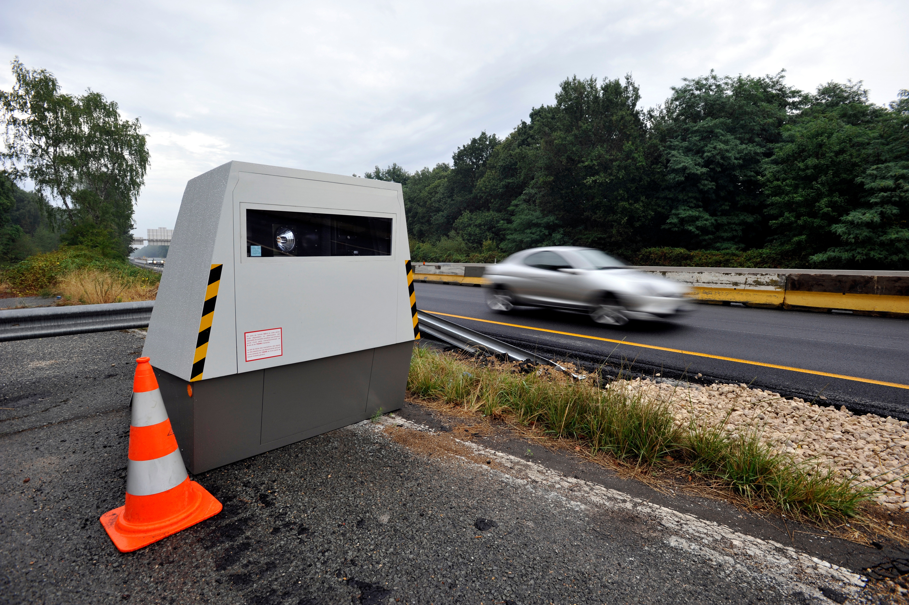 Près de Marseille, un nouveau «radar chantier» flashe discrètement les automobilistes