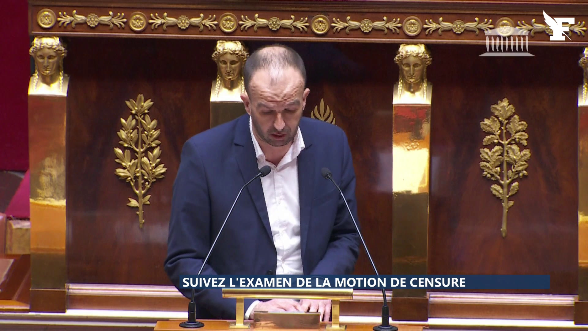 «Vous êtes en CDD !»: Manuel Bompard égratigne François Bayrou en plein examen de la motion de censure