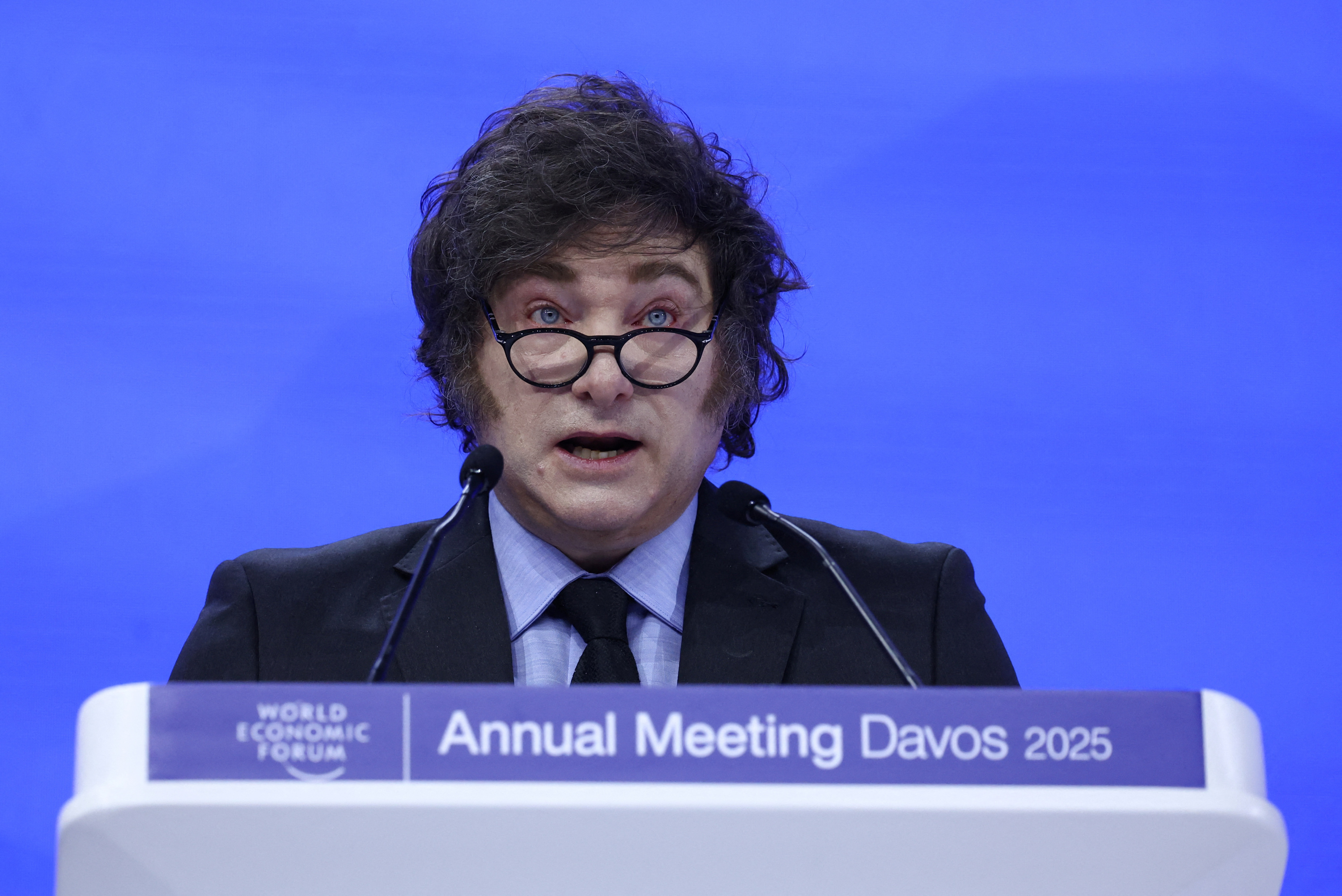 «Il faut extirper cette idéologie ignoble de nos institutions» : au Forum de Davos, Javier Milei sort la sulfateuse contre le «wokisme»