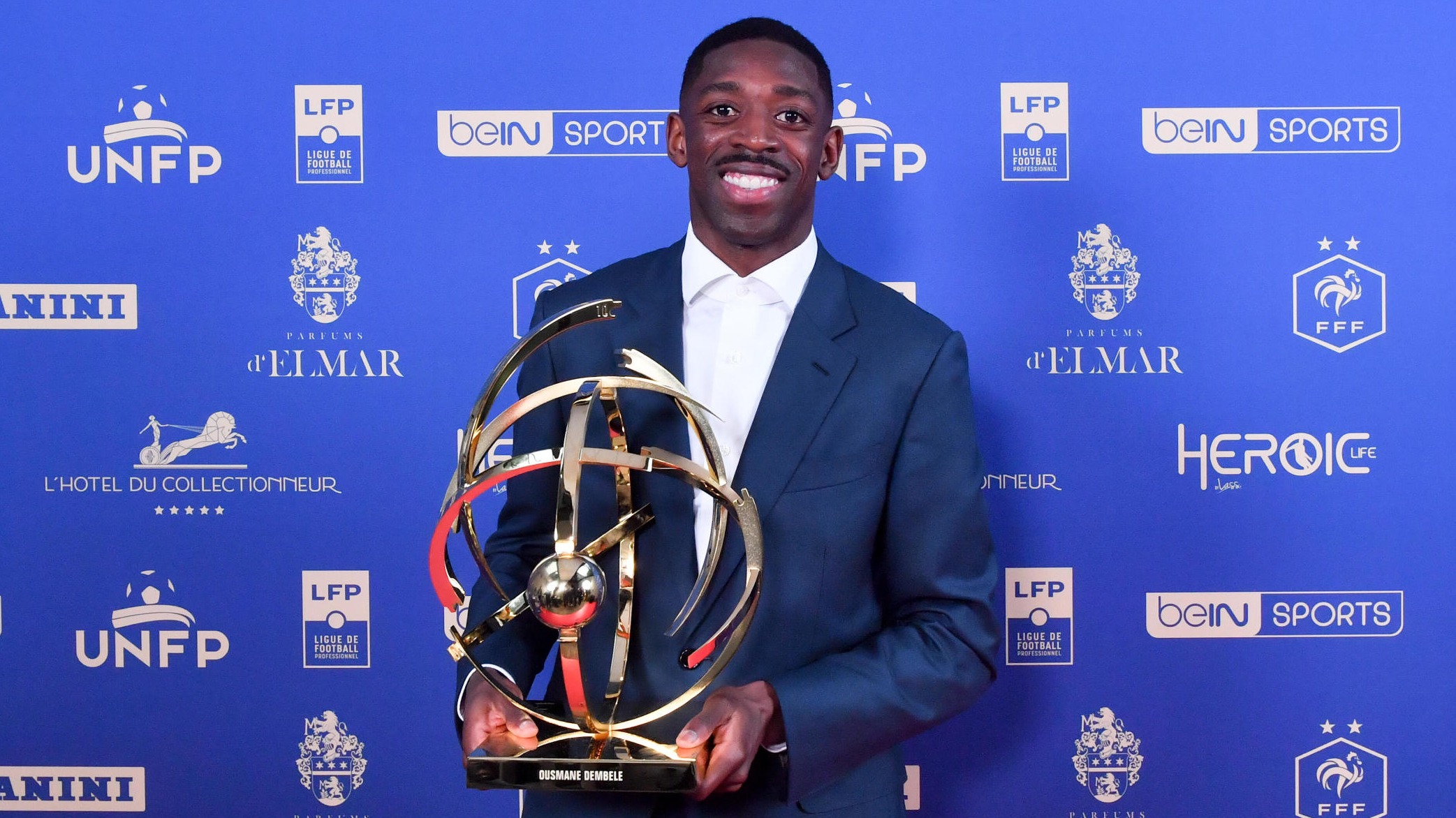 Ligue 1 : Dembélé meilleur joueur, Chevalier meilleur gardien... Le récap des Trophées UNFP dominés par le PSG