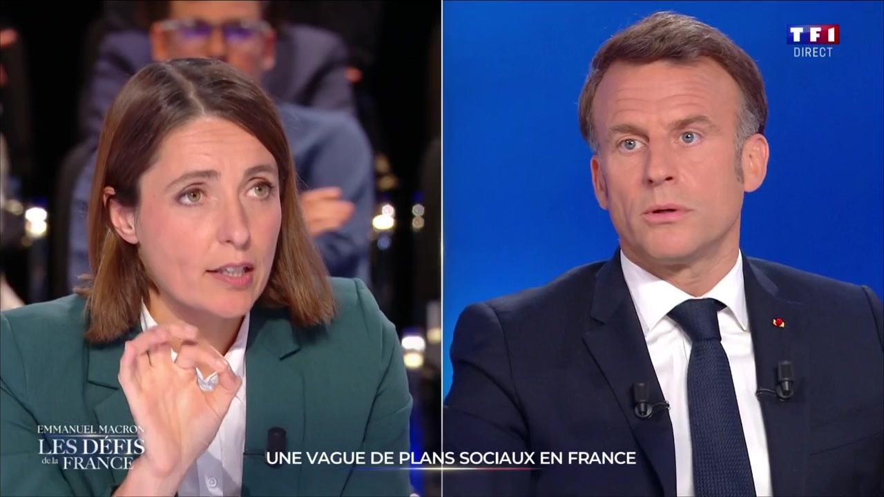 "Je peux jamais répondre" : Emmanuel Macron agacé par Sophie Binet, il hausse le ton