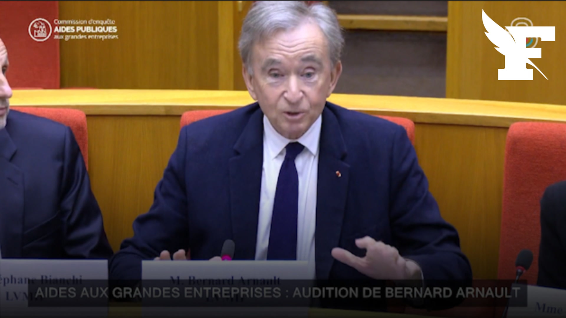 «Il est très mauvais pour l’État de se mêler de la gestion des entreprises privées», lance Bernard Arnault devant les sénateurs