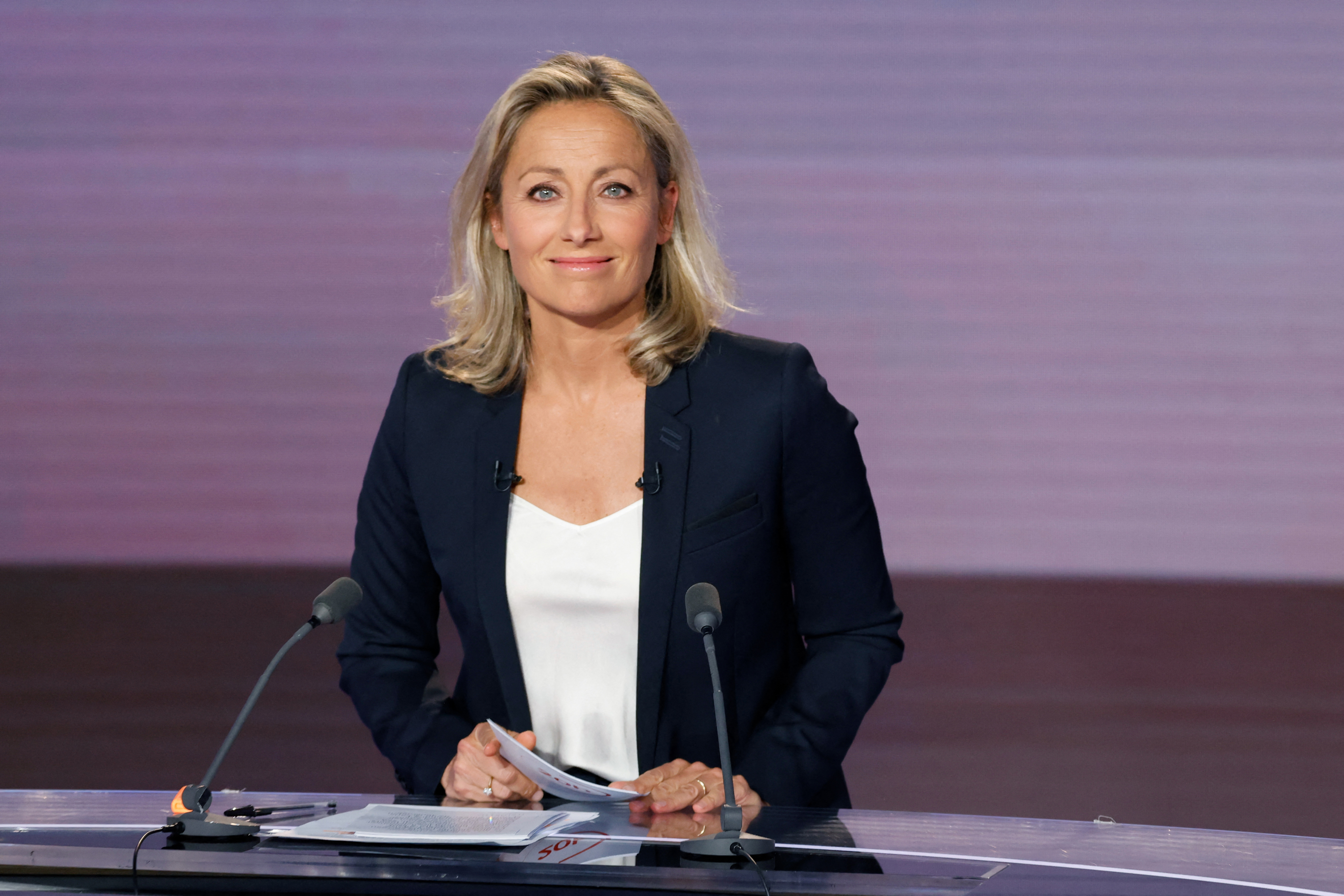 Anne-Sophie Lapix va quitter la présentation du 20 Heures de France 2 mi-juillet