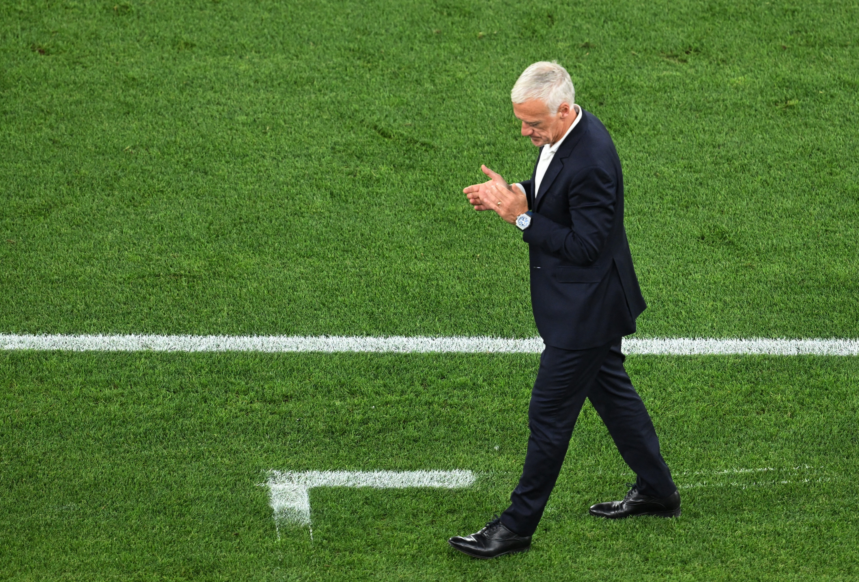 Élimination des Bleus, position de Mbappé-Dembélé, défense aux abois... Les mots de Deschamps après France-Espagne