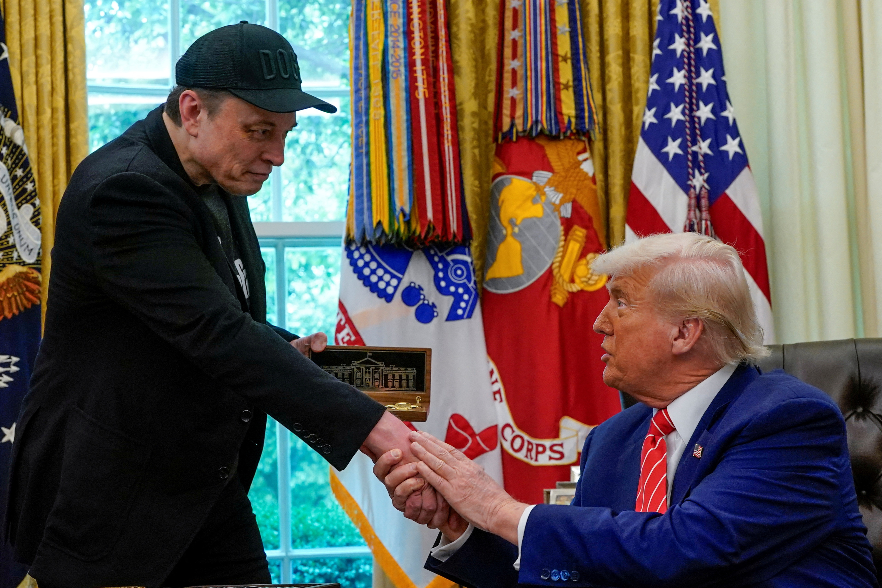 Donald Trump est «reconnaissant» des regrets exprimés par Elon Musk, qui a reconnu être «allé trop loin»