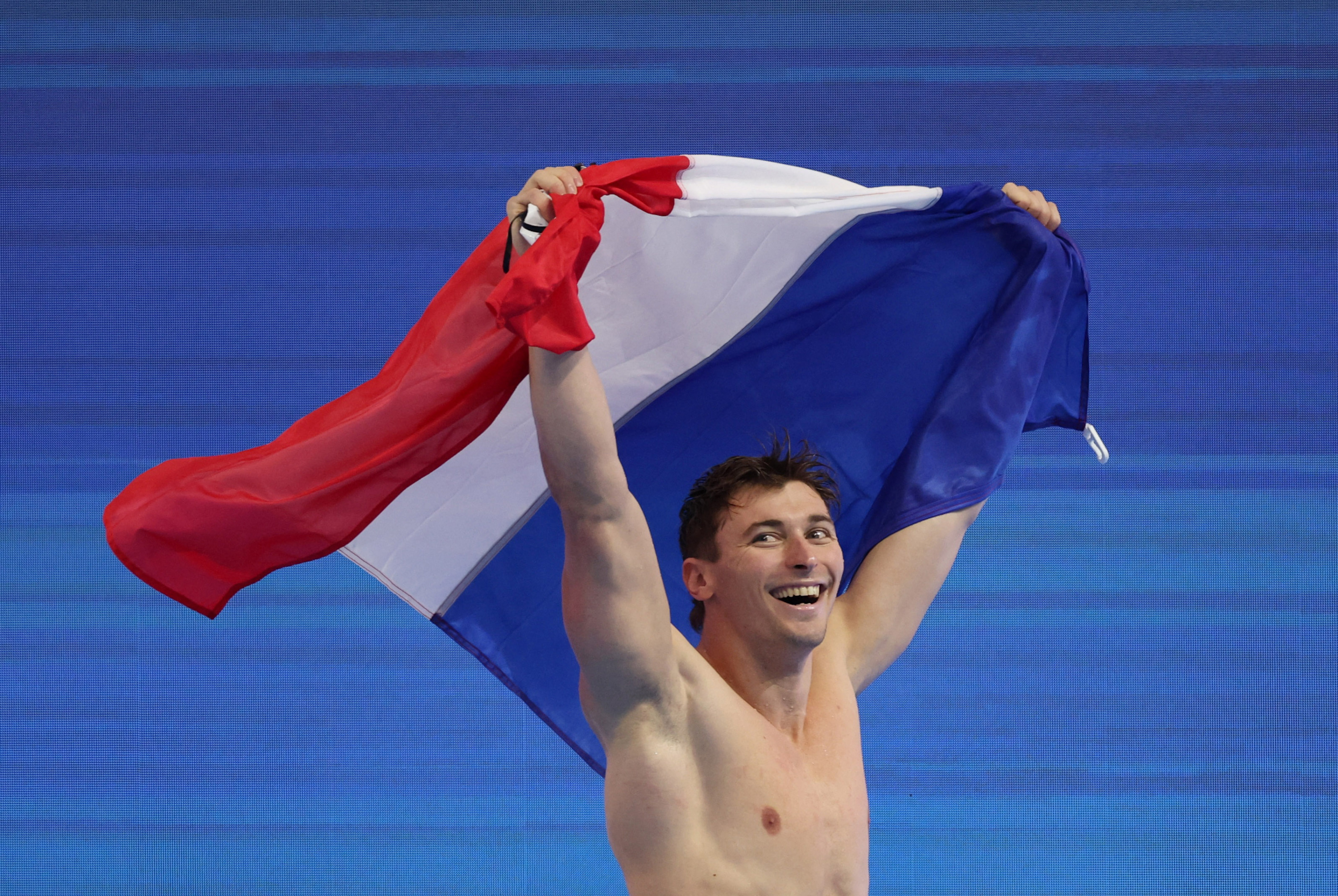 Mondiaux de natation : Maxime Grousset, un papillon en or massif
