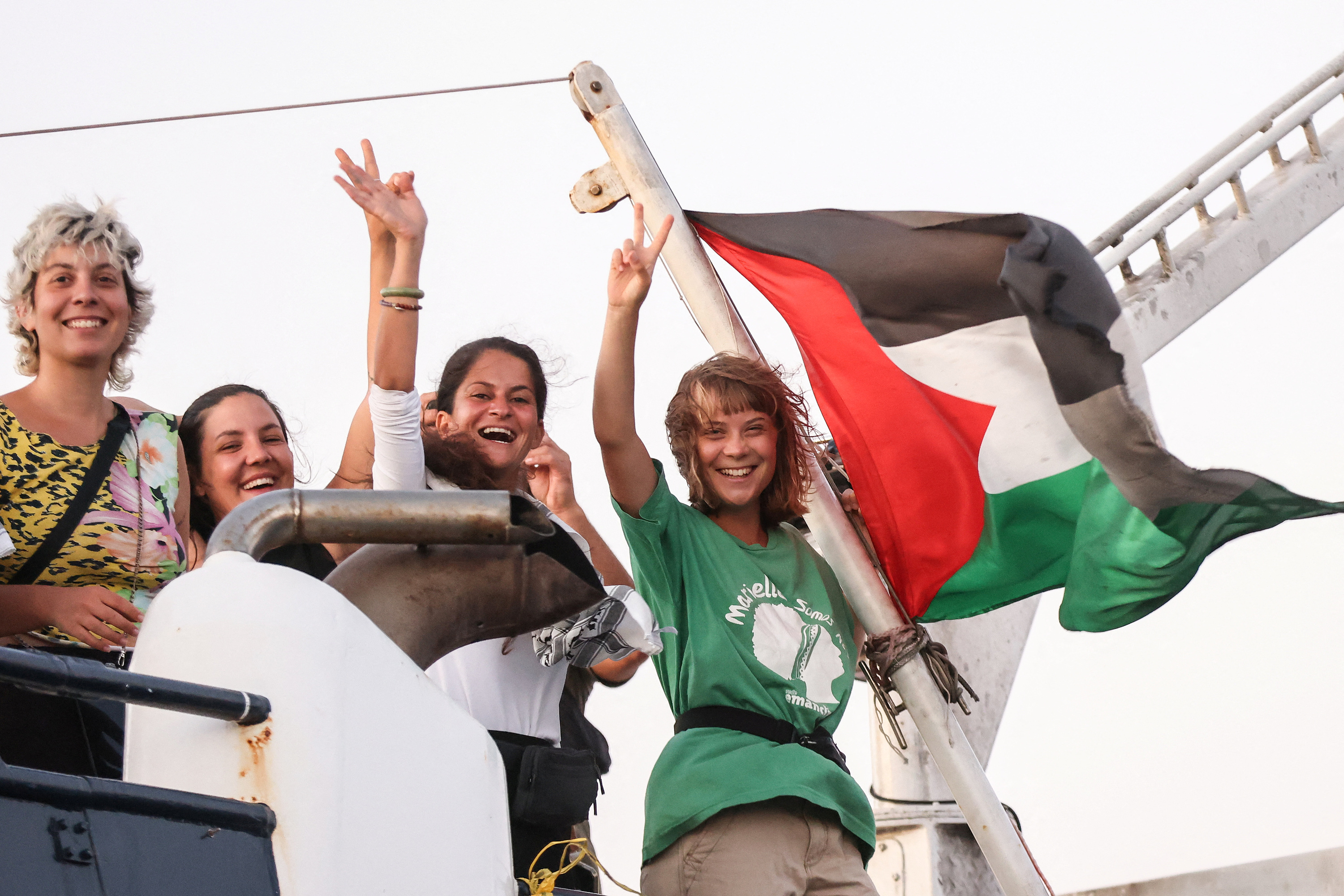 Flottille Pour Gaza : Greta Thunberg Et 171 Militants Supplémentaires Expulsés, Annonce Israël