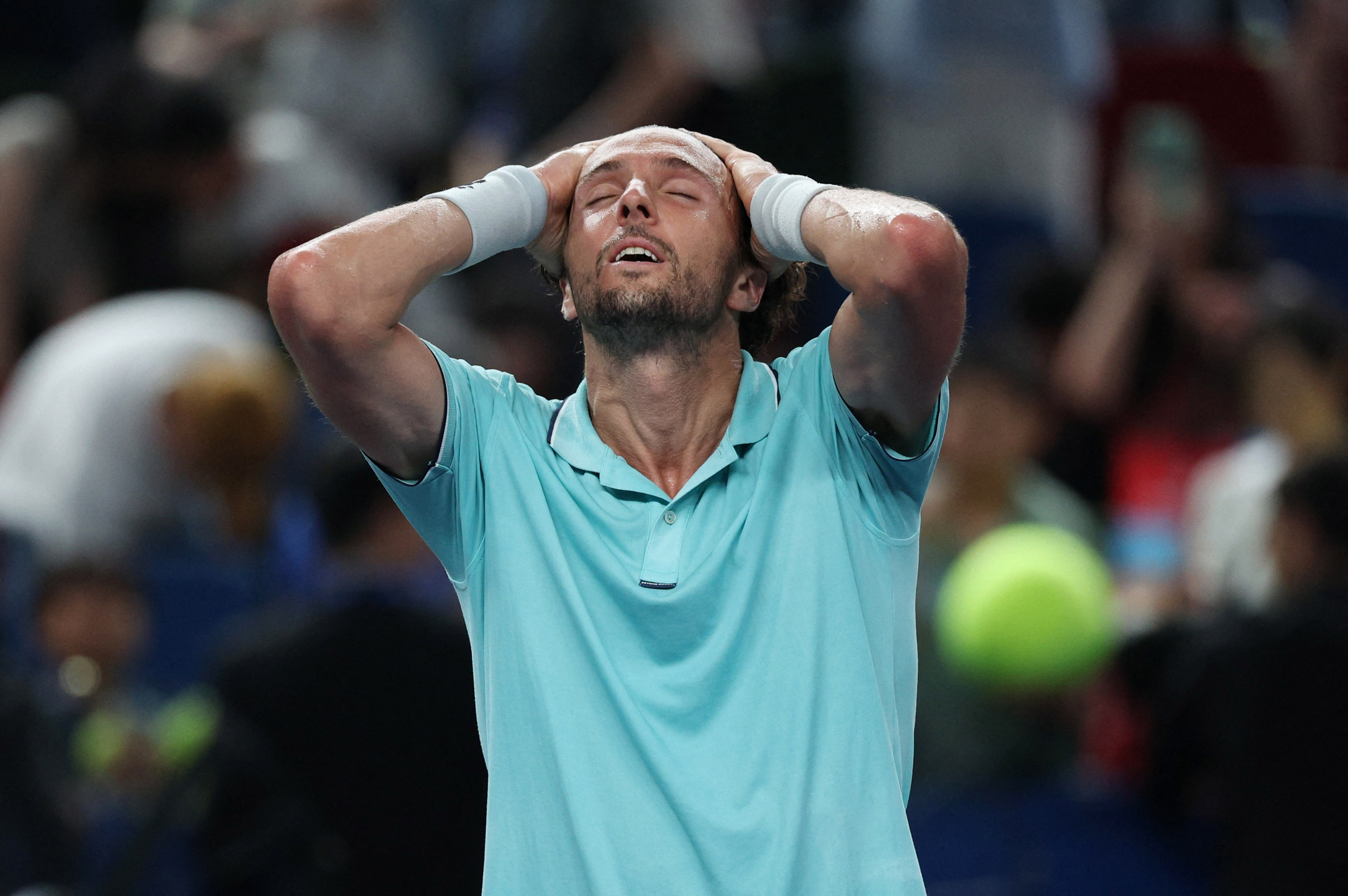 Ranked 204th Vacherot stuns Djokovic