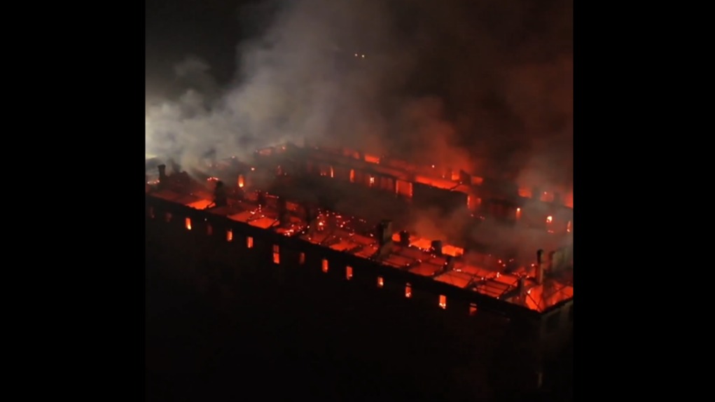 Fire destroys Italian monastery, artworks